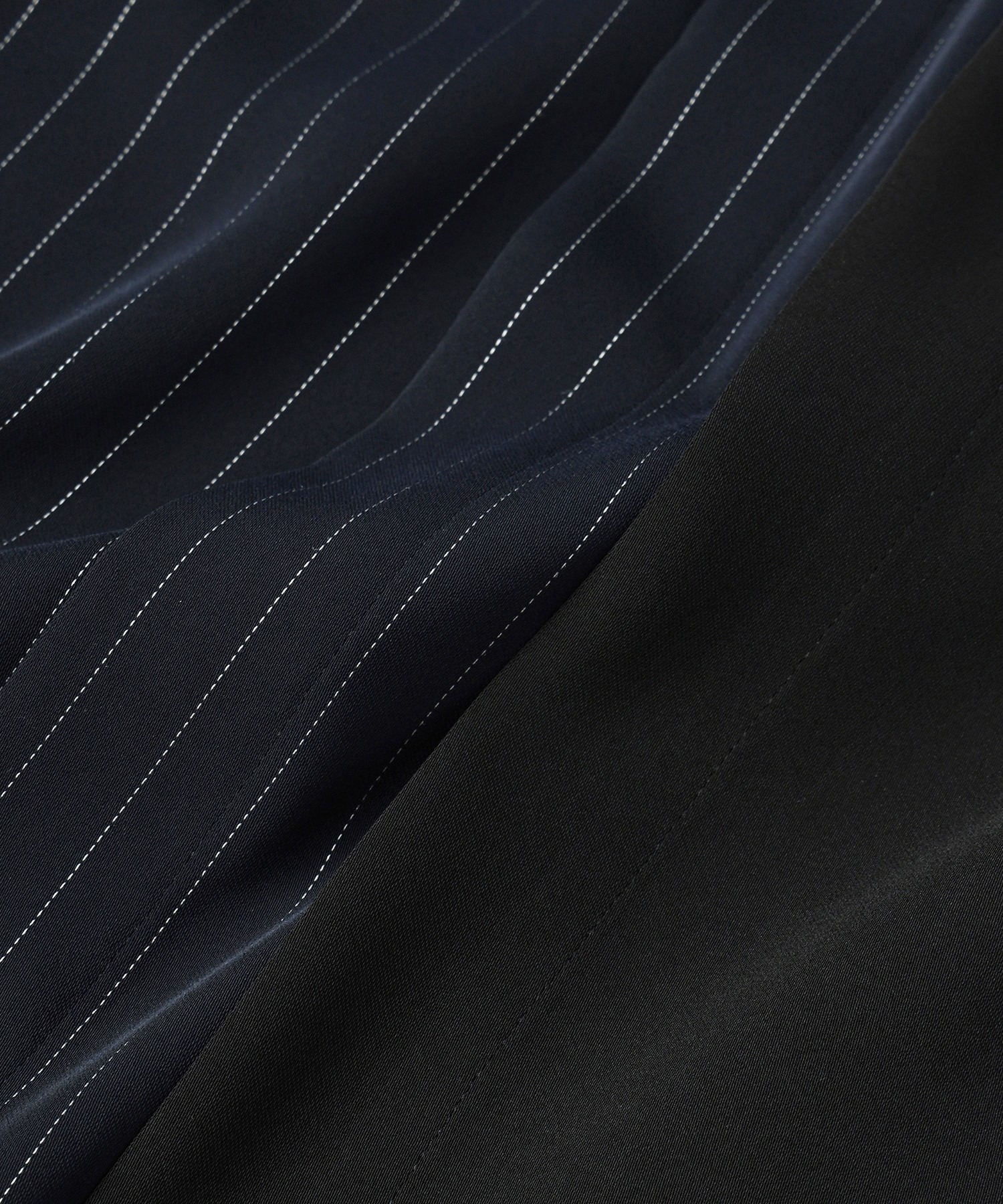 Double Cloth Layered Bi-Color Short Sleeve Shirt CULLNI