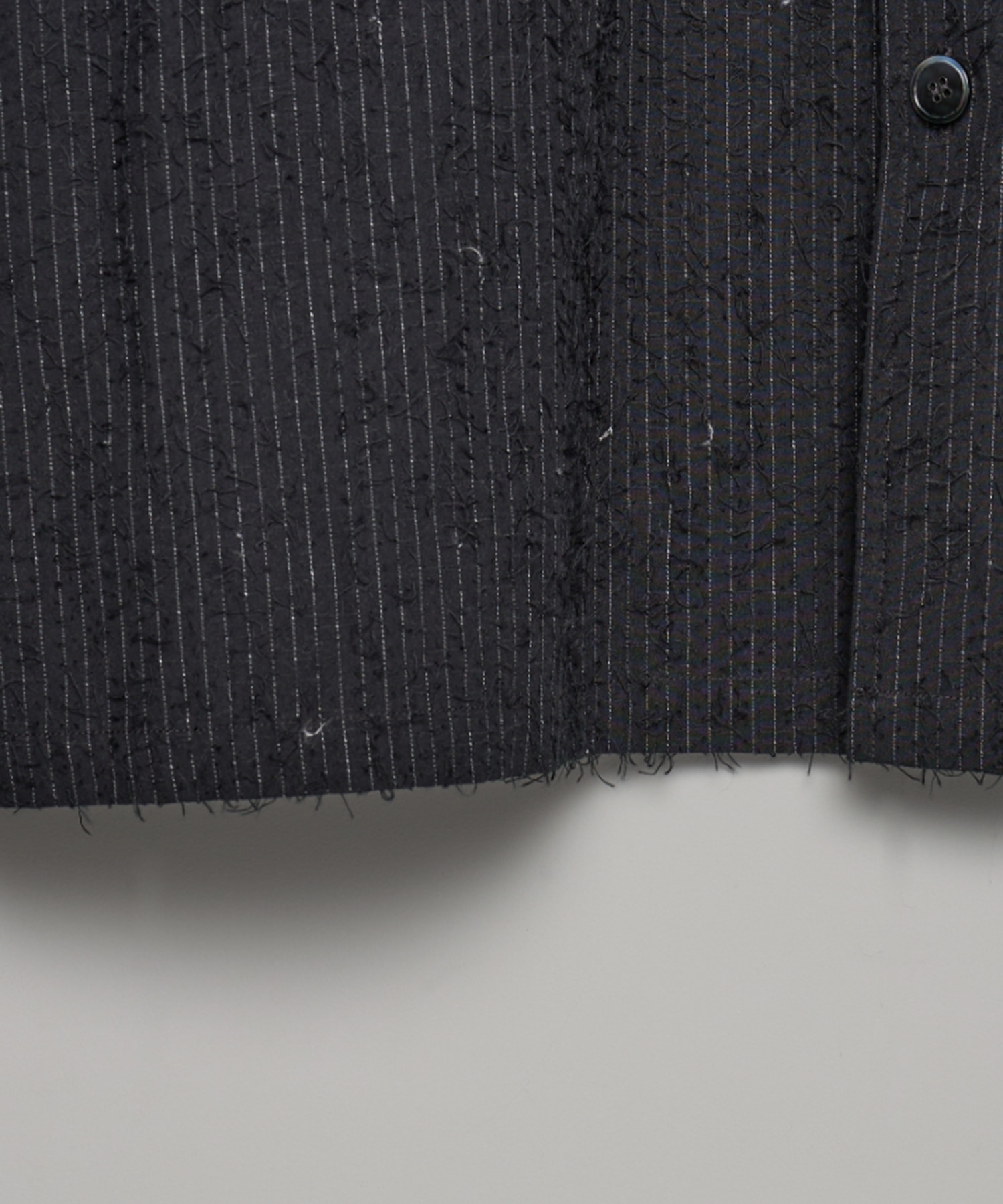 SHAGGY STRIPE HALF SLEEVE SHIRT MASU