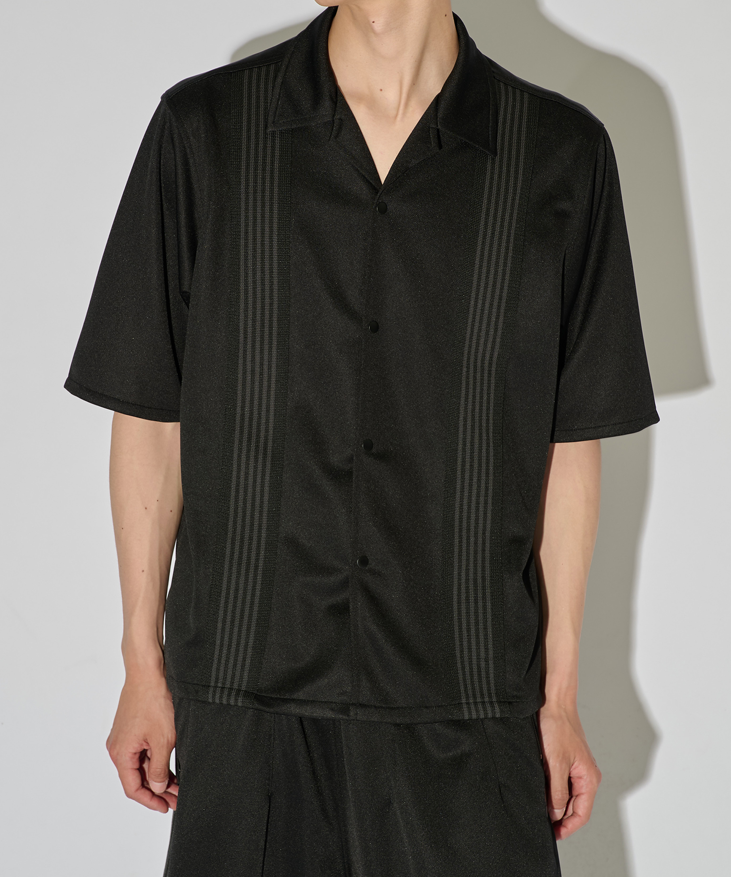 別注 Track S/S Shirt - Poly Smooth NEEDLES