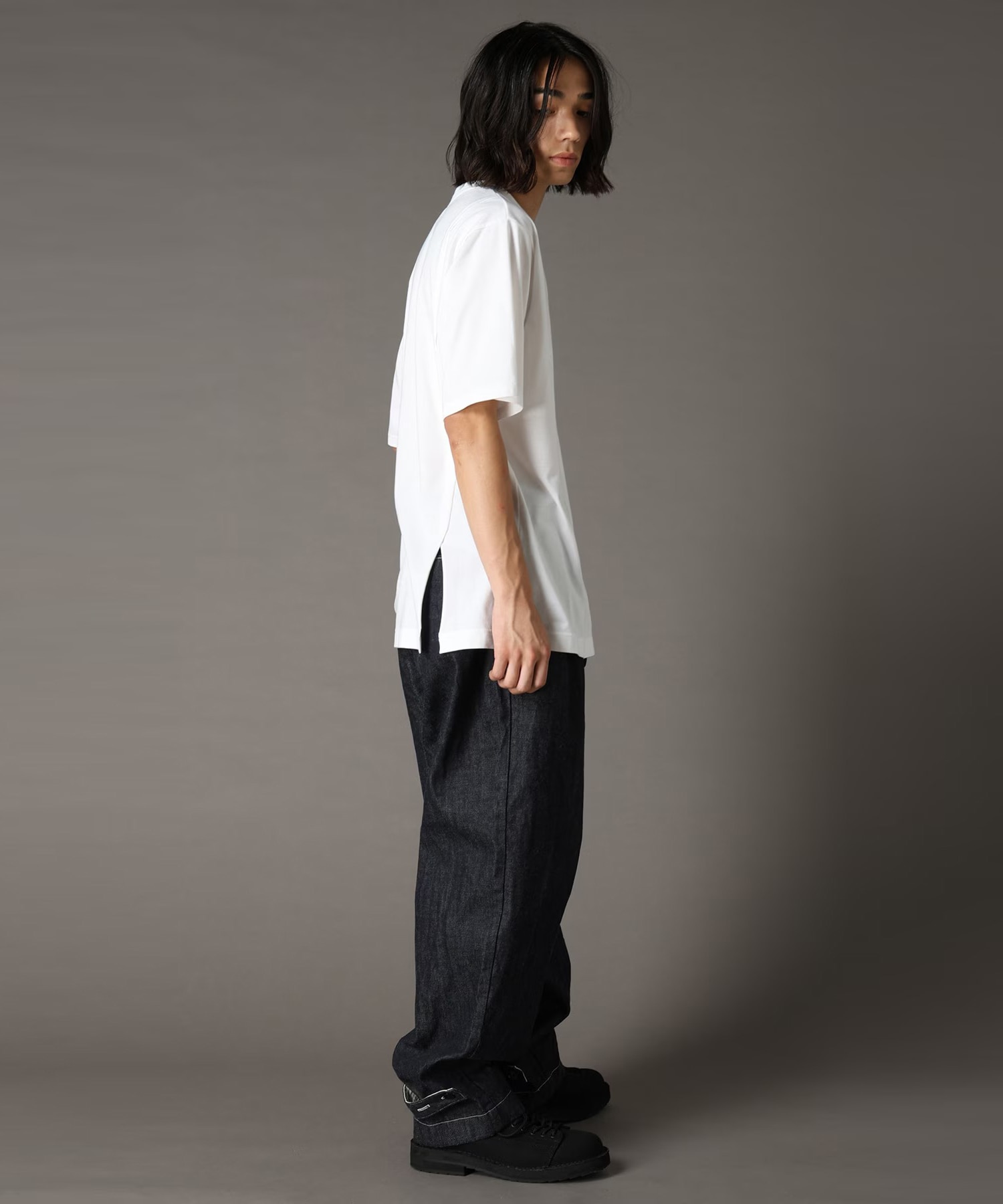 ミックス段違いカットソー Yohji Yamamoto