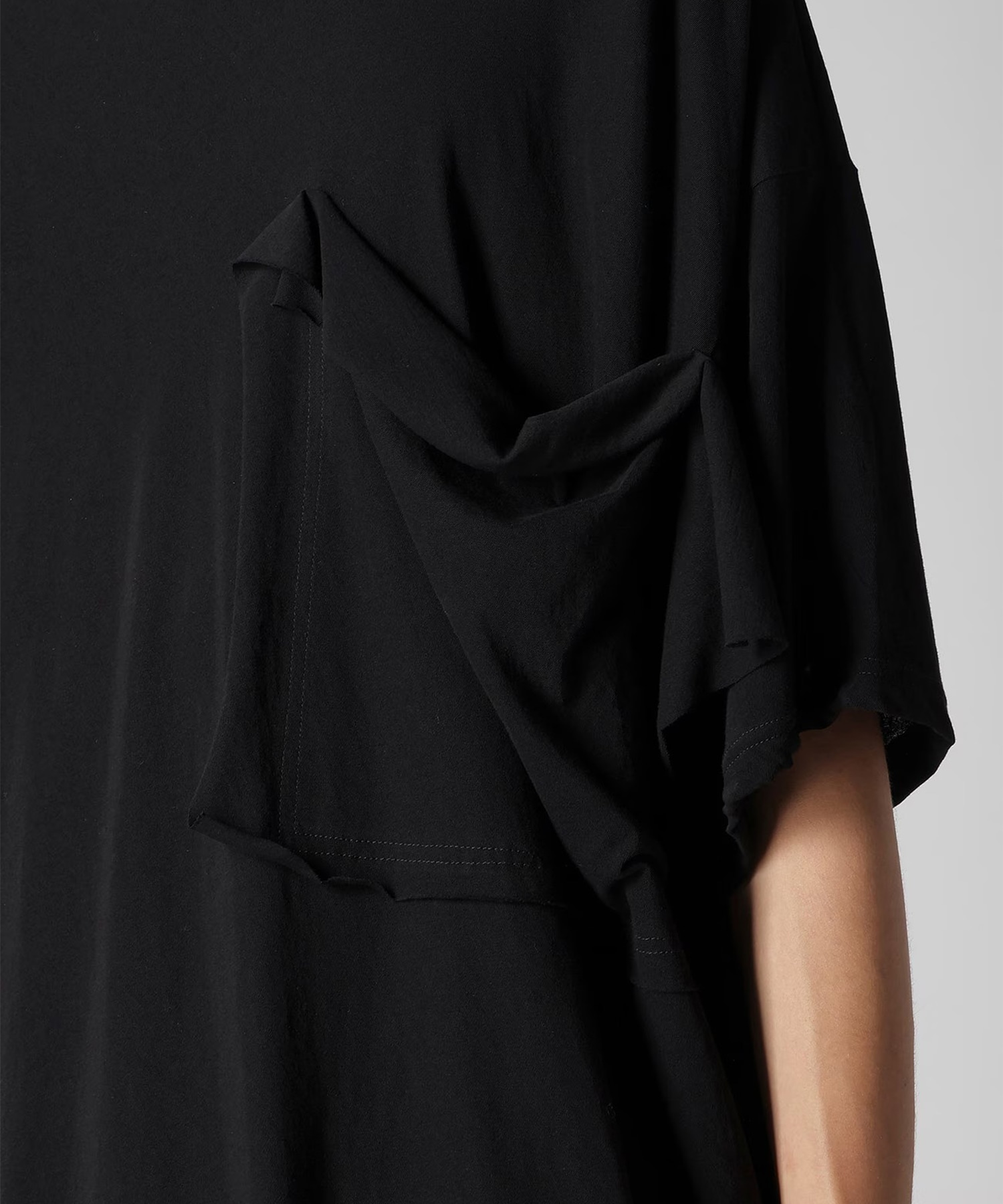 HK-T09-080 POCKET S/S TEE A Yohji Yamamoto