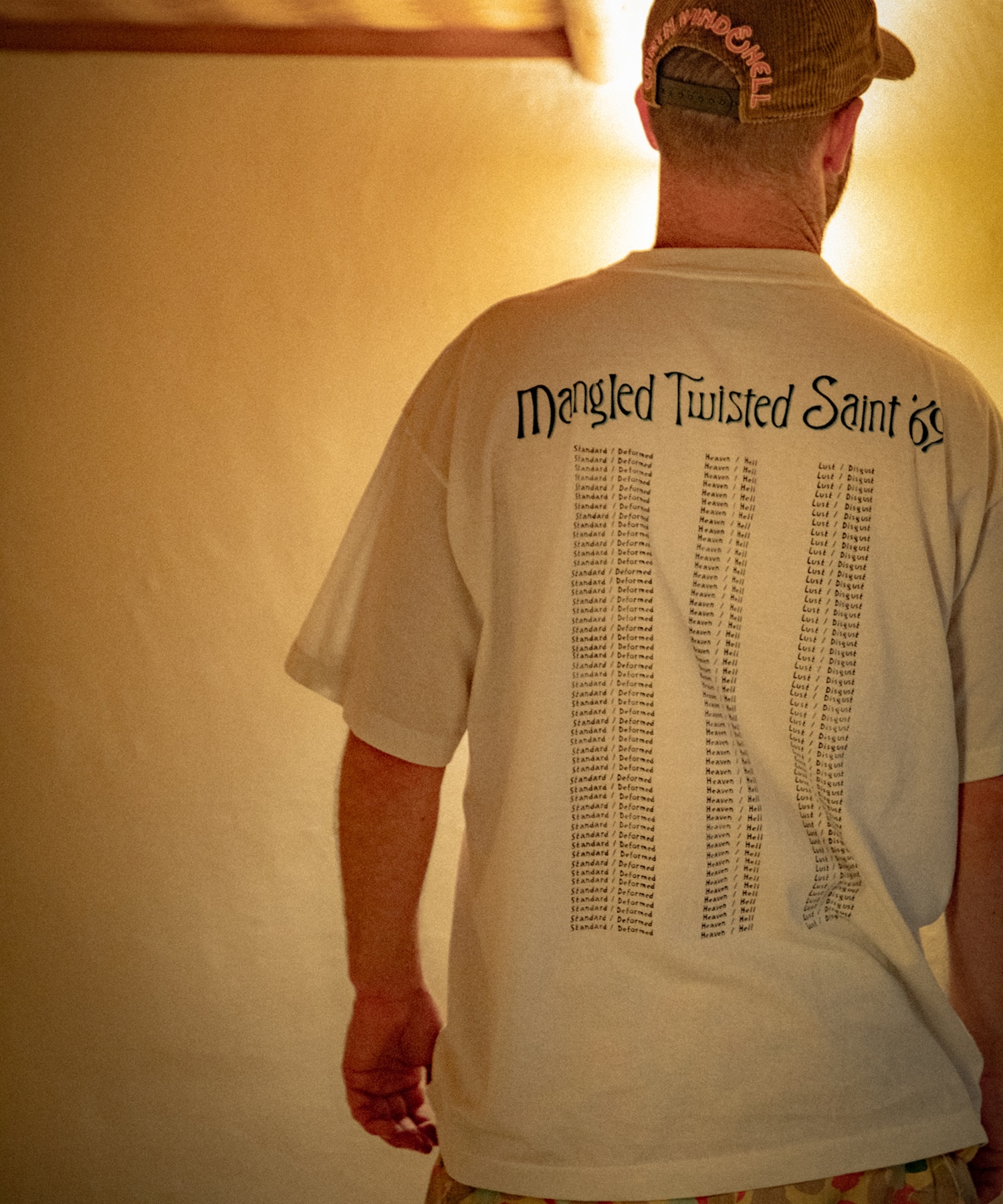 SM-MK8-0000-C09/SW_SS T-SHIRT/TWISTED SAINT/WHT SAINT M××××××