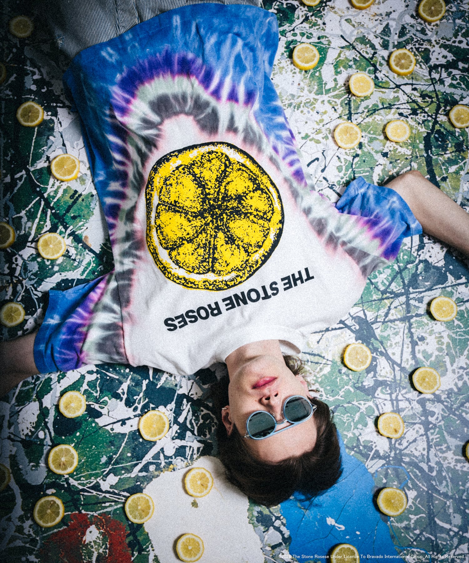 SM-MK8-0000-C76/TSR_SS T-SHIRT/LEMON/TIE DYE SAINT M××××××