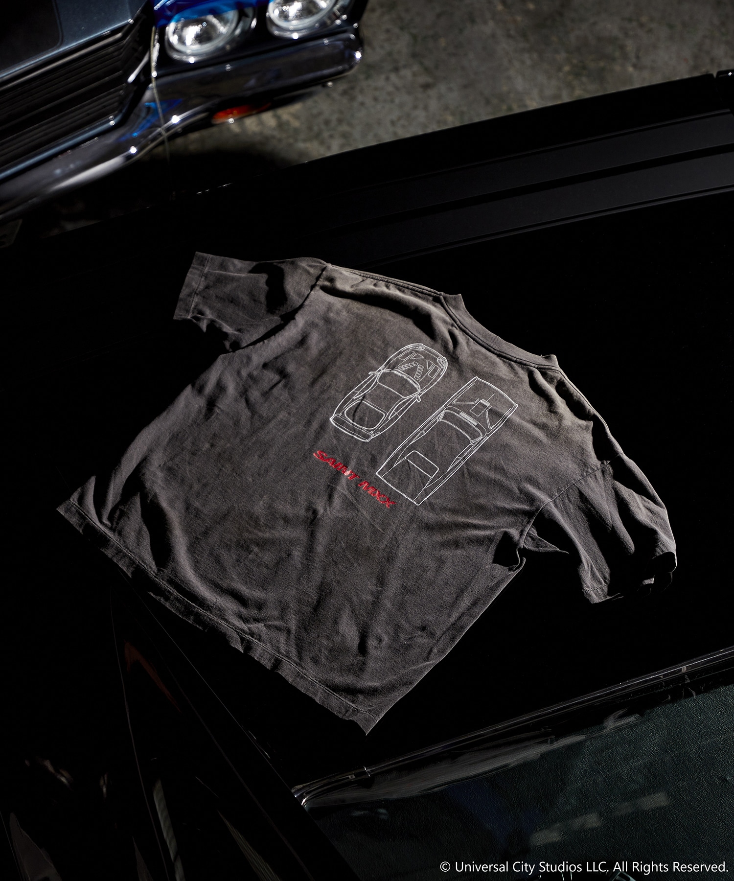 SM-MK8-0000-C06/FF_SS T-SHIRT/FAST FURIOUS/BLK SAINT M××××××
