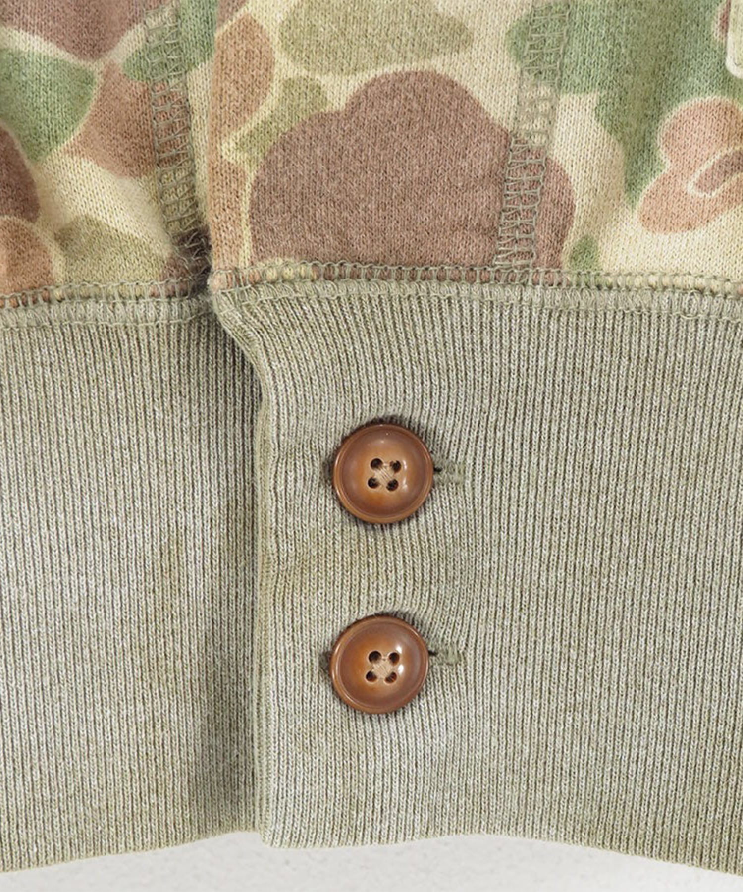 Camo Sweat Cardigan KHOKI