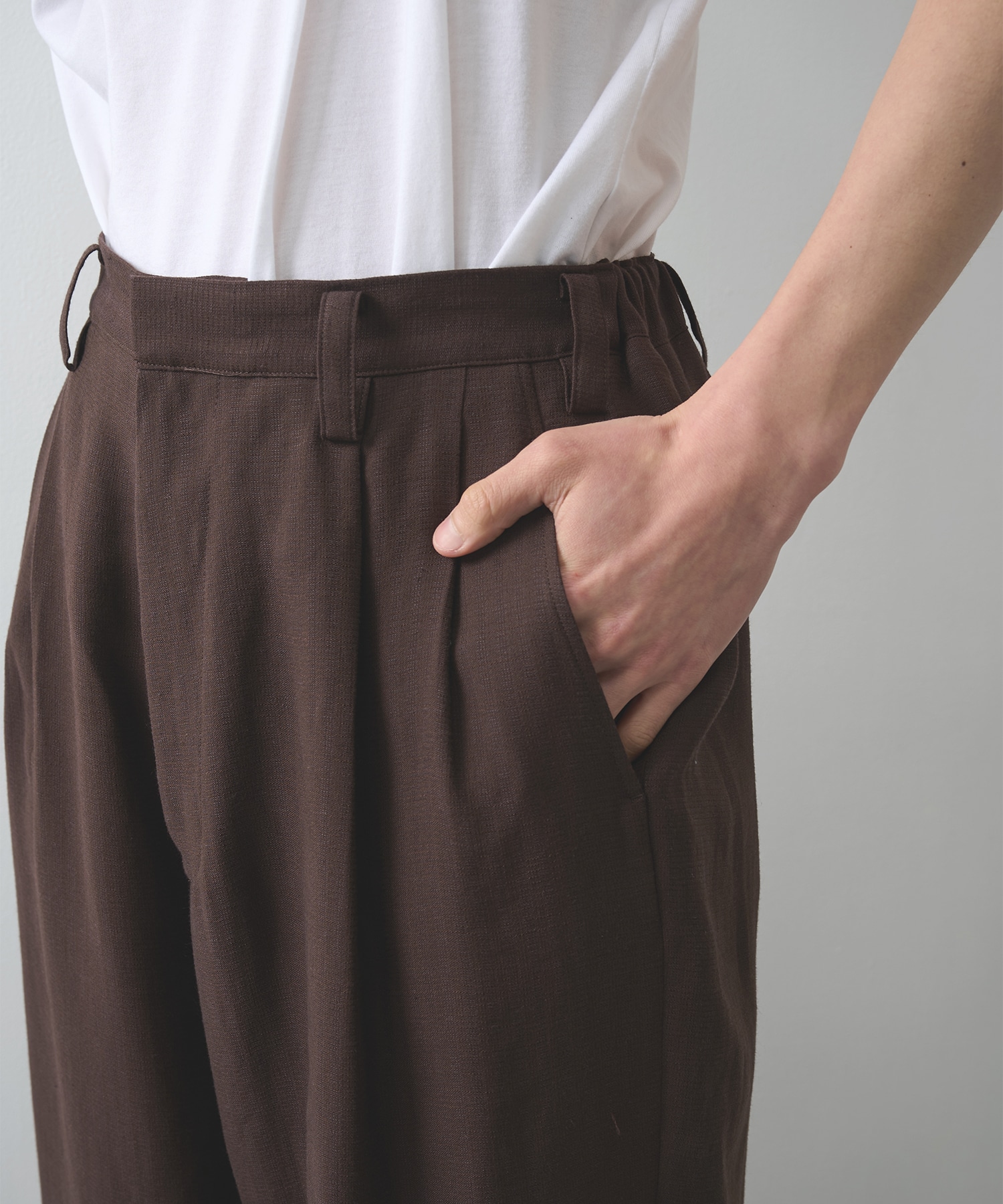 Wide 2 Tuck PNT UJOH HOMME