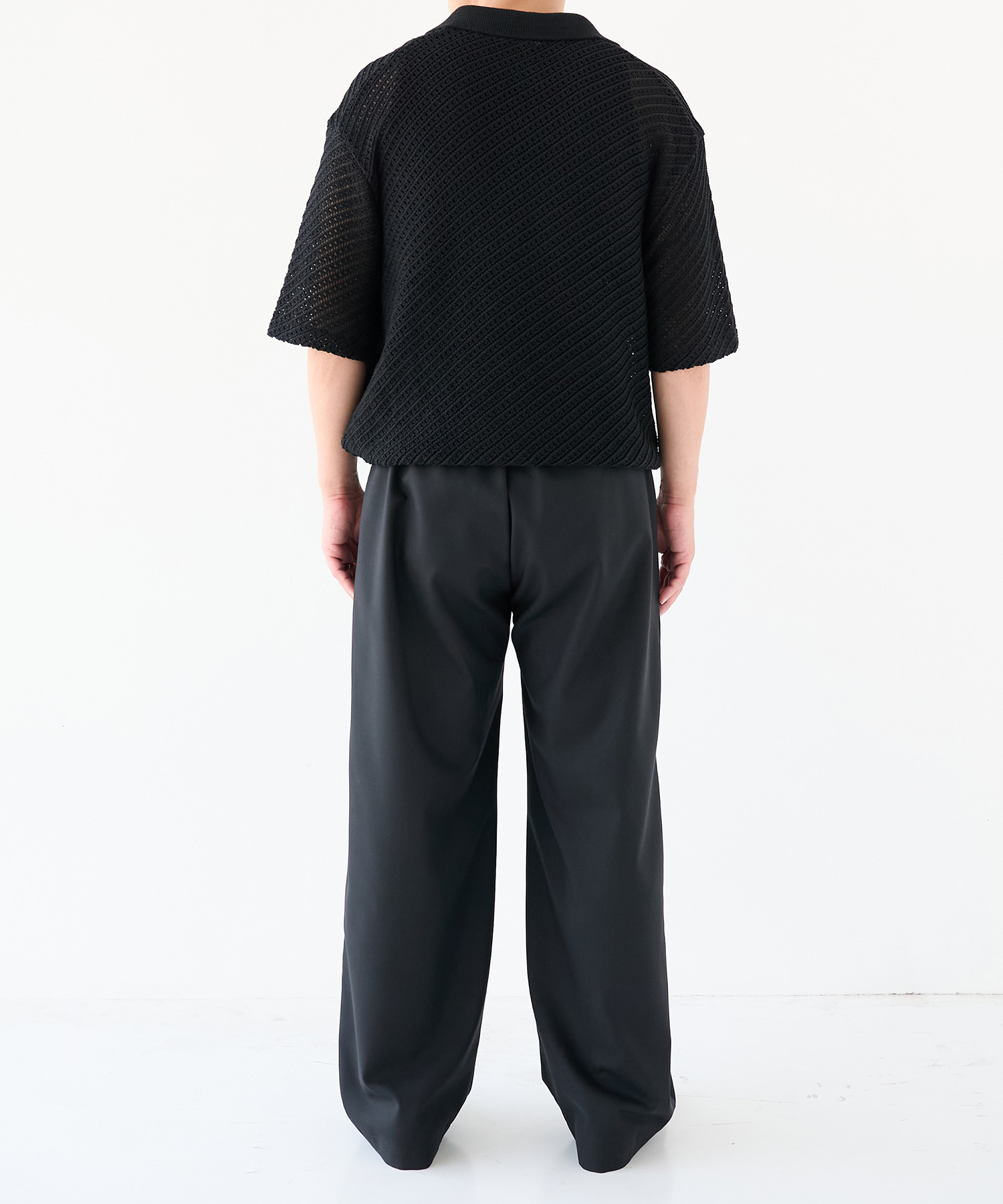 Non-Mulesed Summer Wool Slacks STUDIOUS