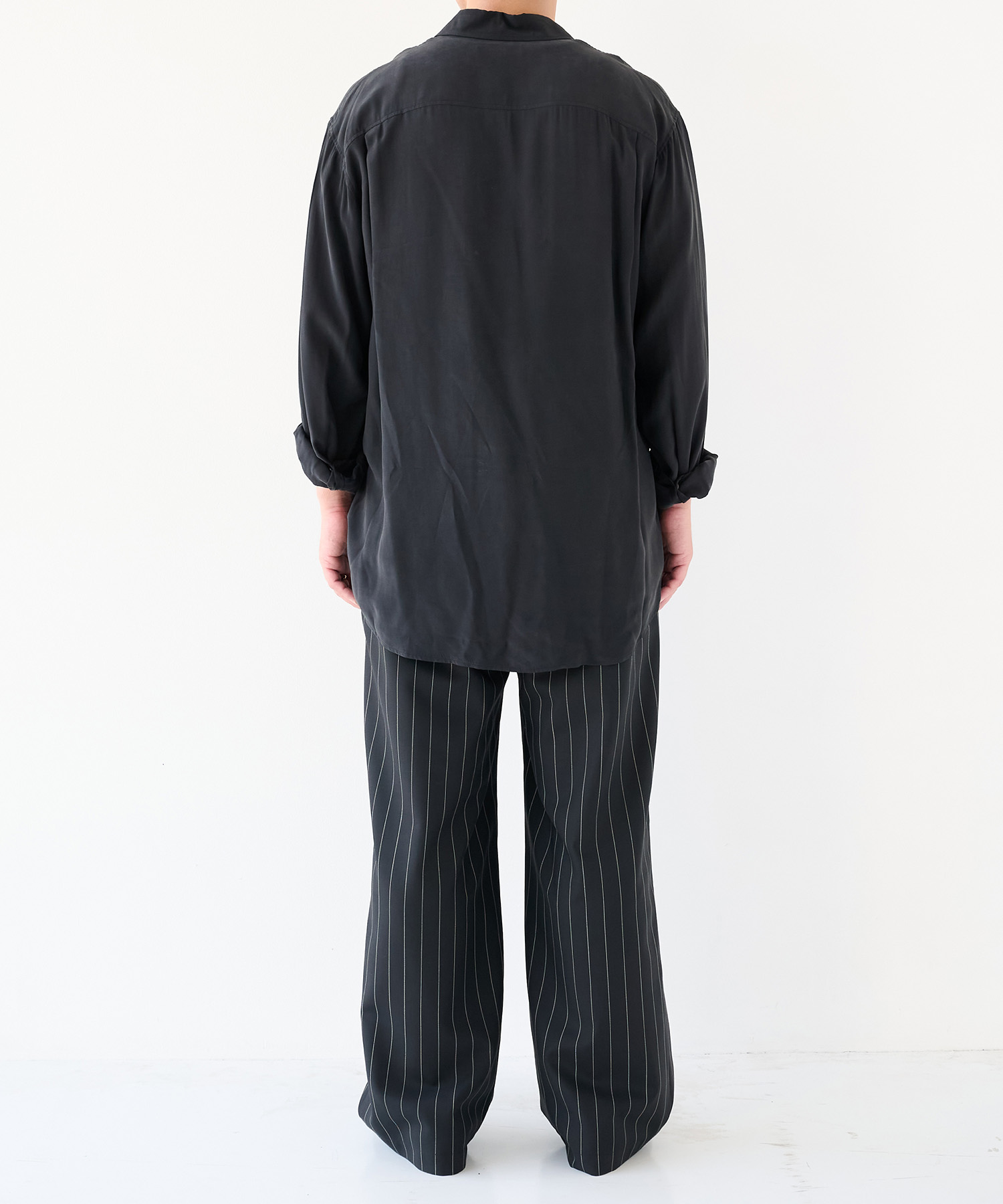 Non-Mulesed Summer Wool Slacks STUDIOUS