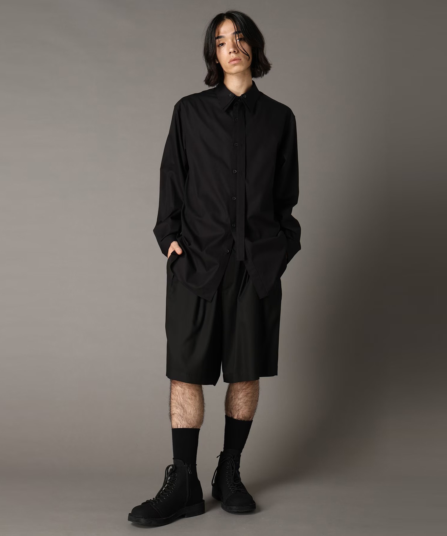 ツータックショーツ Yohji Yamamoto