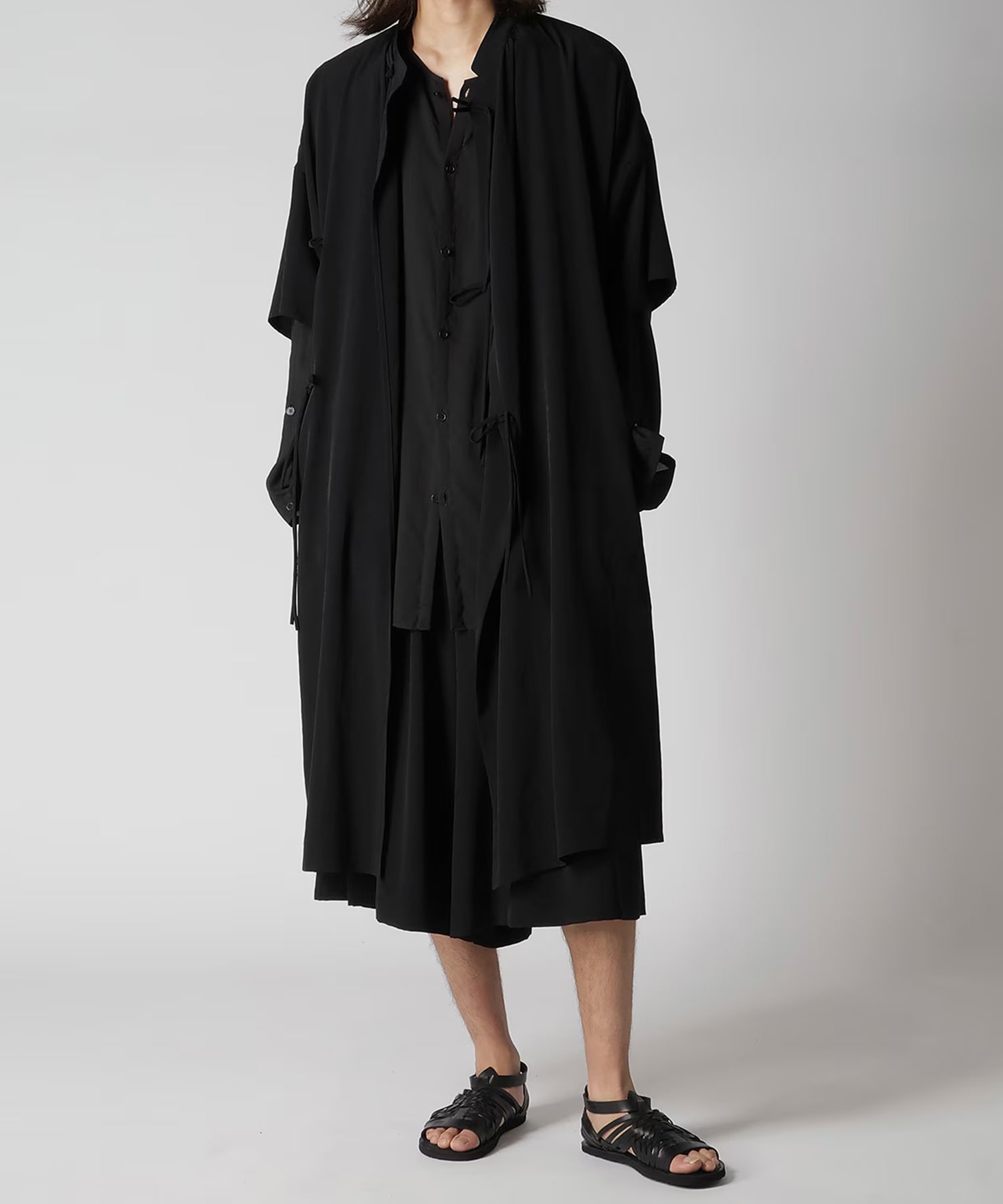 HK-P13-500 8 TUCKS SHORTS Yohji Yamamoto