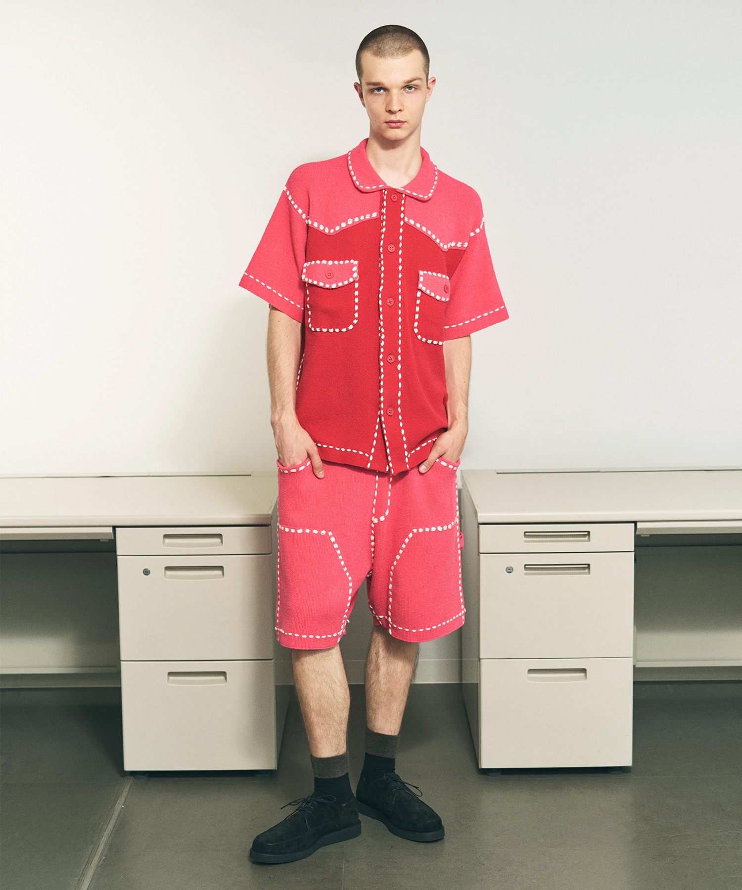 SUMMER PG1 DOUBLE KNEE SHORTS PHINGERIN