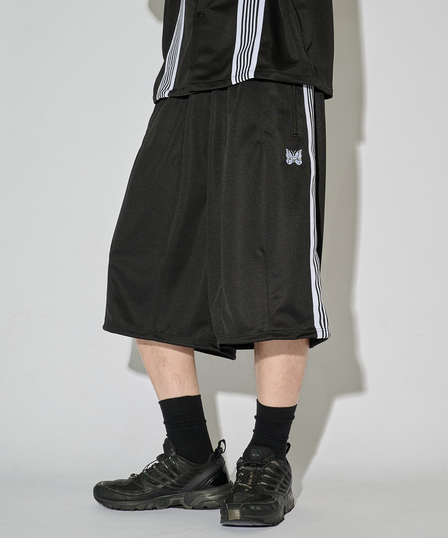 別注 H.D Track Short Pant - Poly Smooth NEEDLES