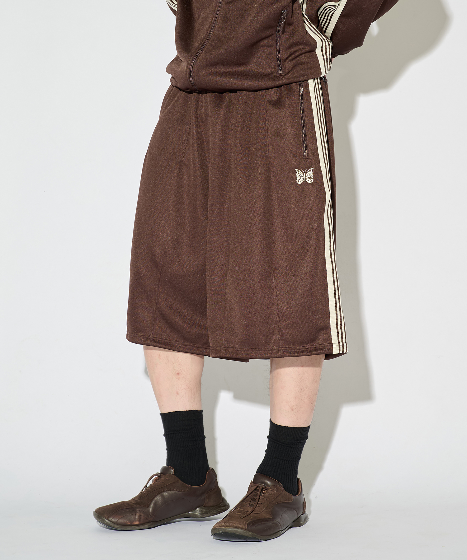 別注 H.D Track Short Pant - Poly Smooth NEEDLES