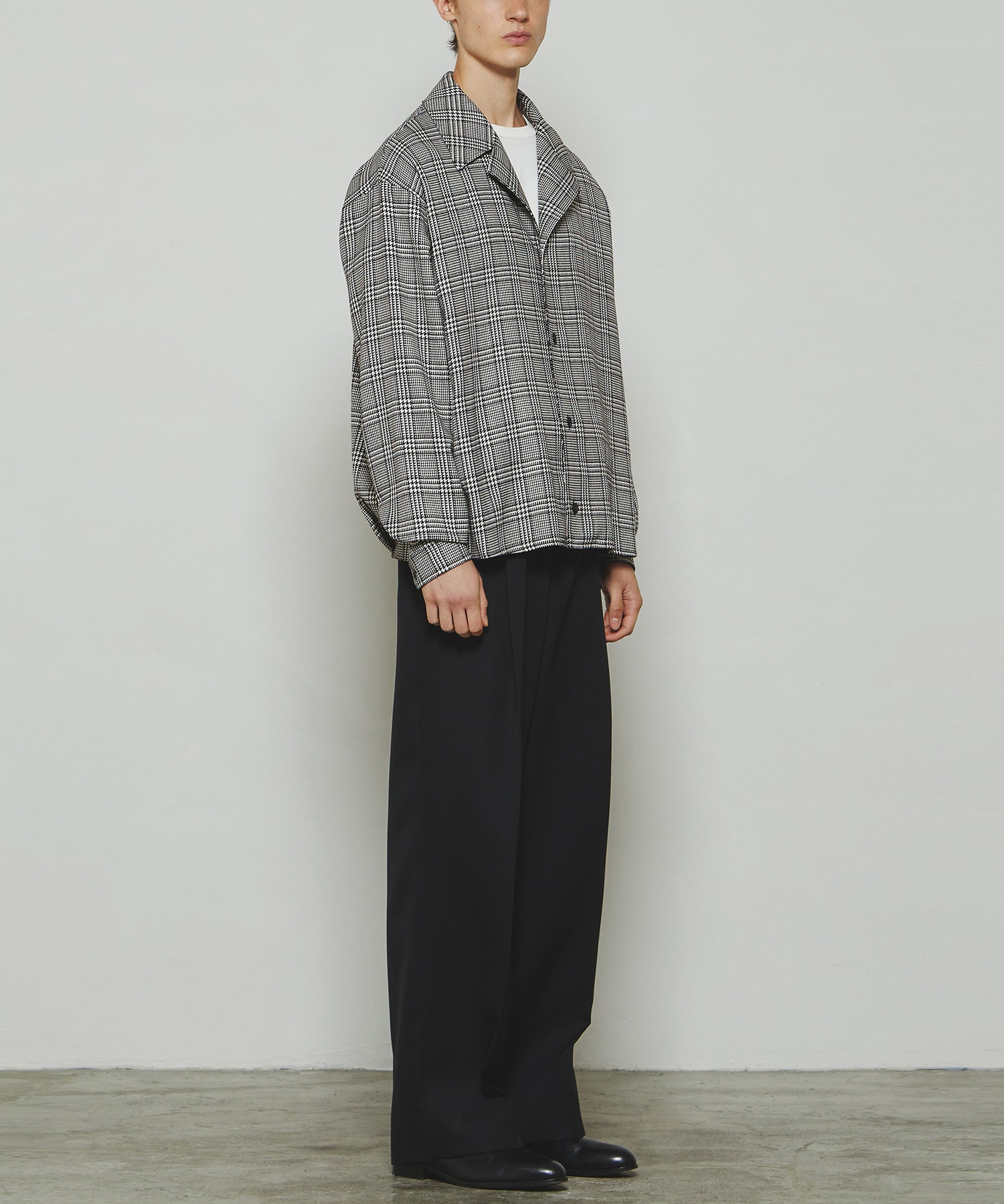 RERACS OPEN COLLAR EASY JACKET THE RERACS