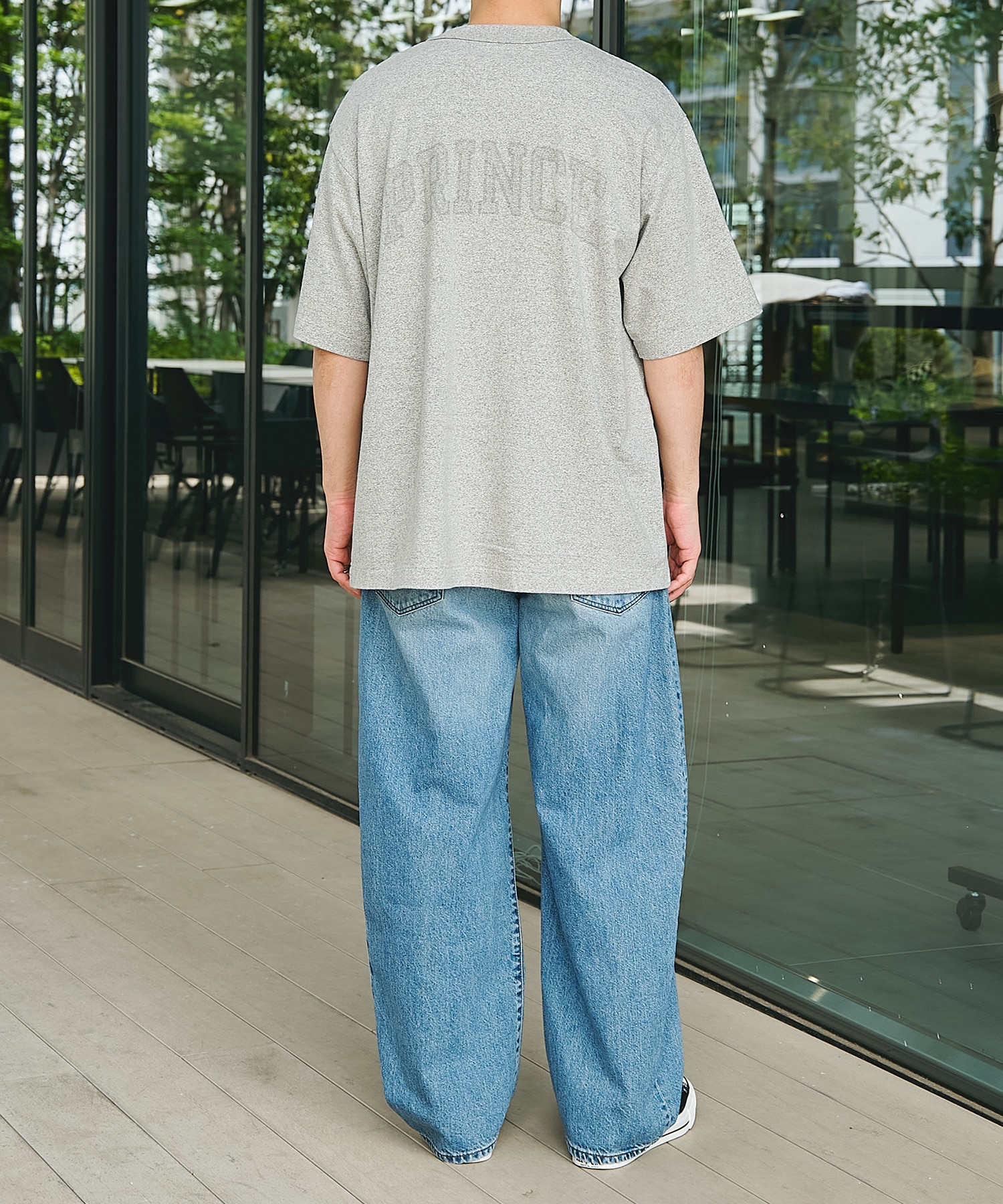 NOT-PRINCE 88/12 Print Tee WIDE blurhms