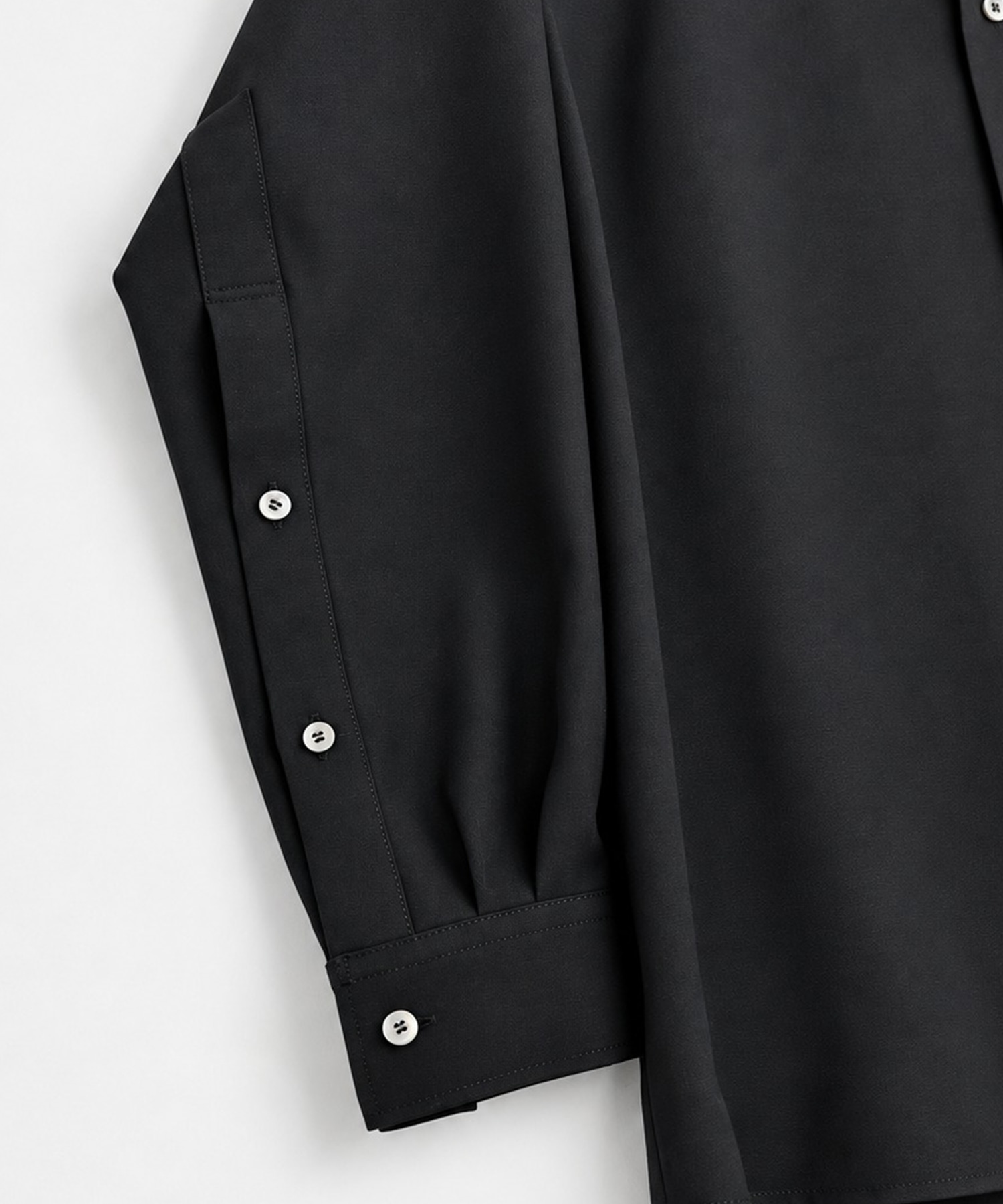 別注 Wide set Open Collar Shirts UJOH HOMME
