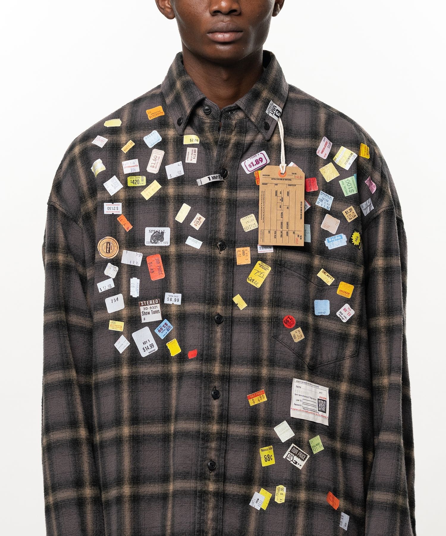 PRICE STICKER CHECK SH Maison MIHARA YASUHIRO