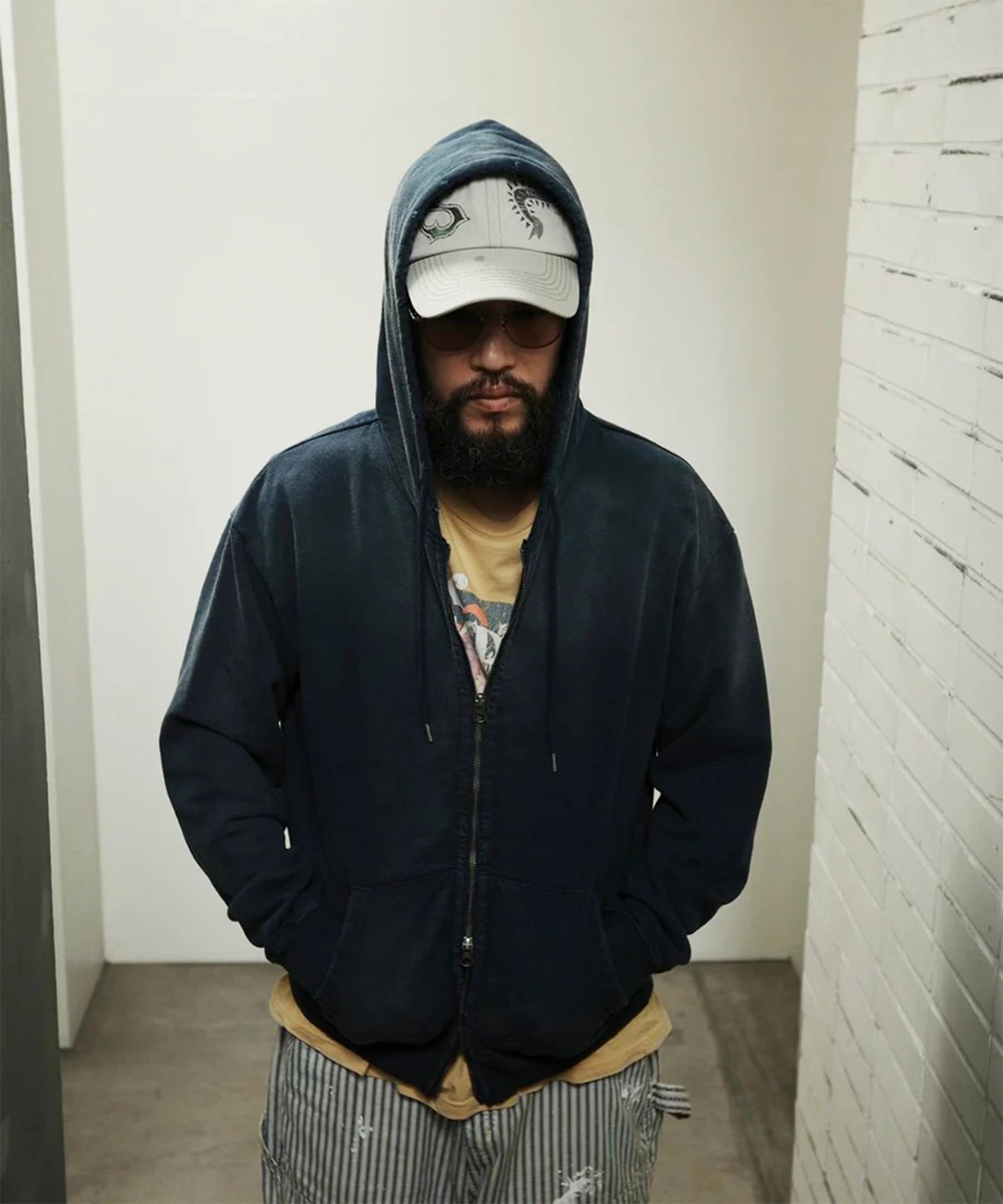 FADED FULL ZIP HOODIE ANACHRONORM