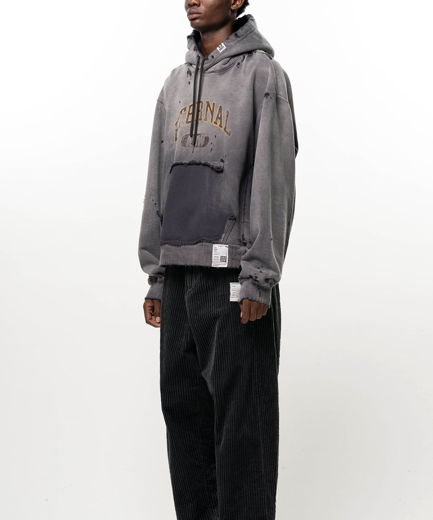 SUN FADED SWEAT HOODIE Maison MIHARA YASUHIRO