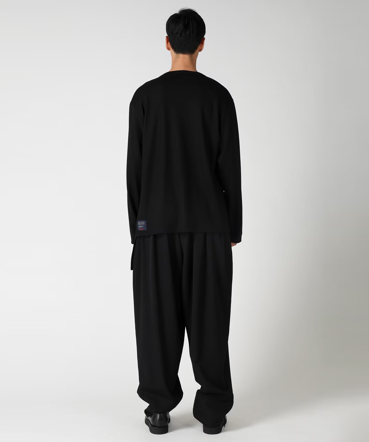 RE DIAGONAL PANEL LING SLEEVE Yohji Yamamoto