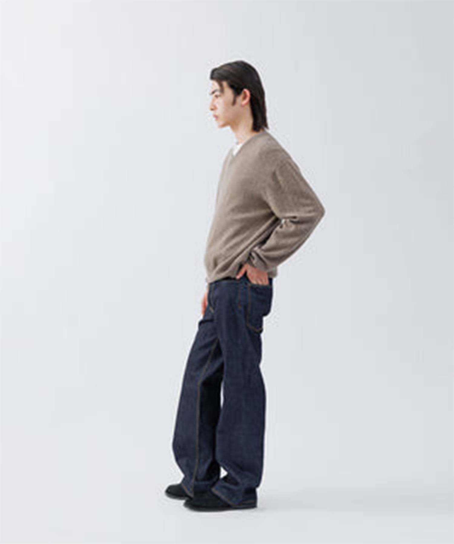 CASHMERE V-NECK KNIT 16 SUBLATIONS