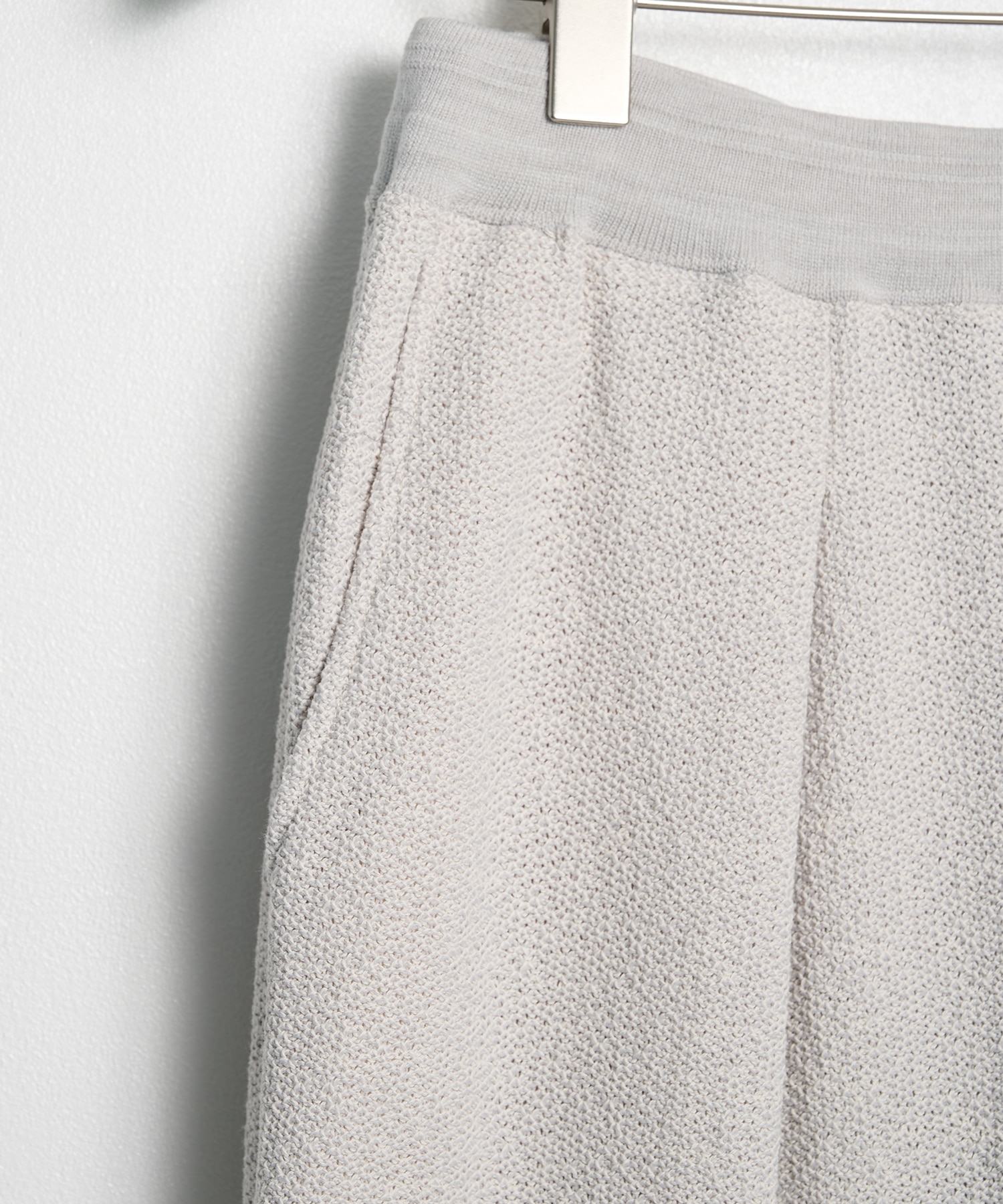 RIB KNIT PANTS saby
