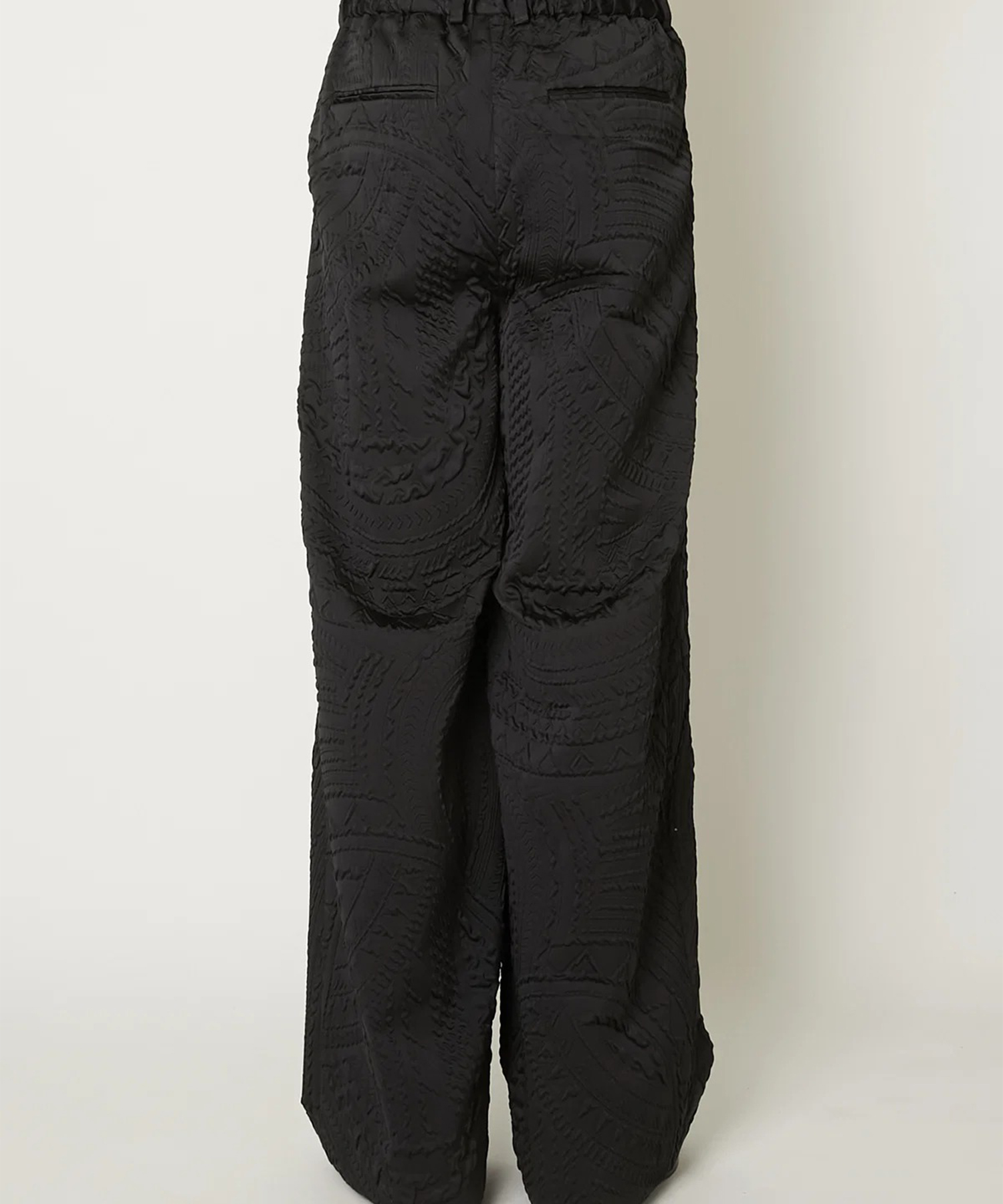TEXTURED SHRINKAGE TROUSERS TAAKK