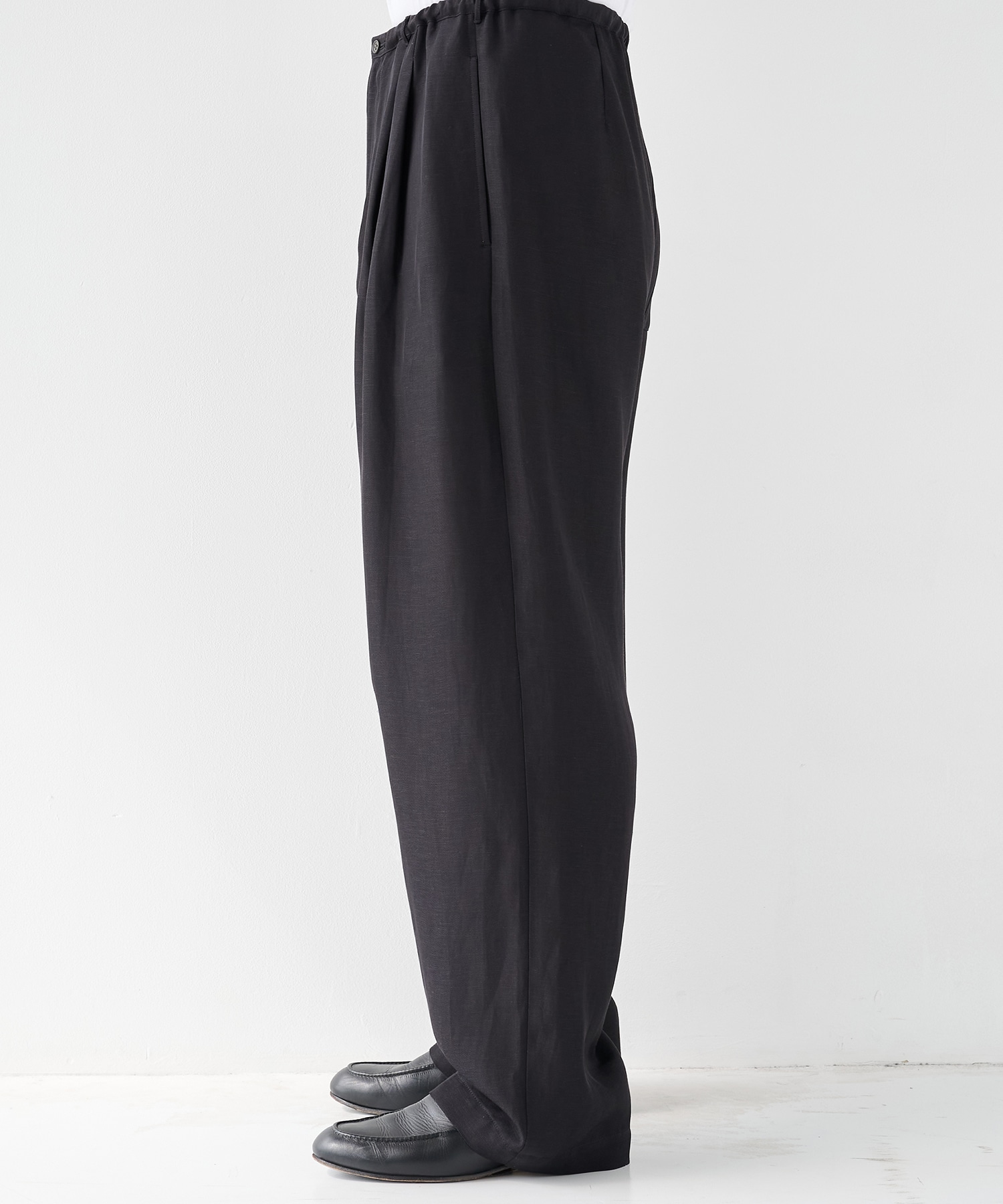 Noseason Linen Wide Pants STUDIOUS