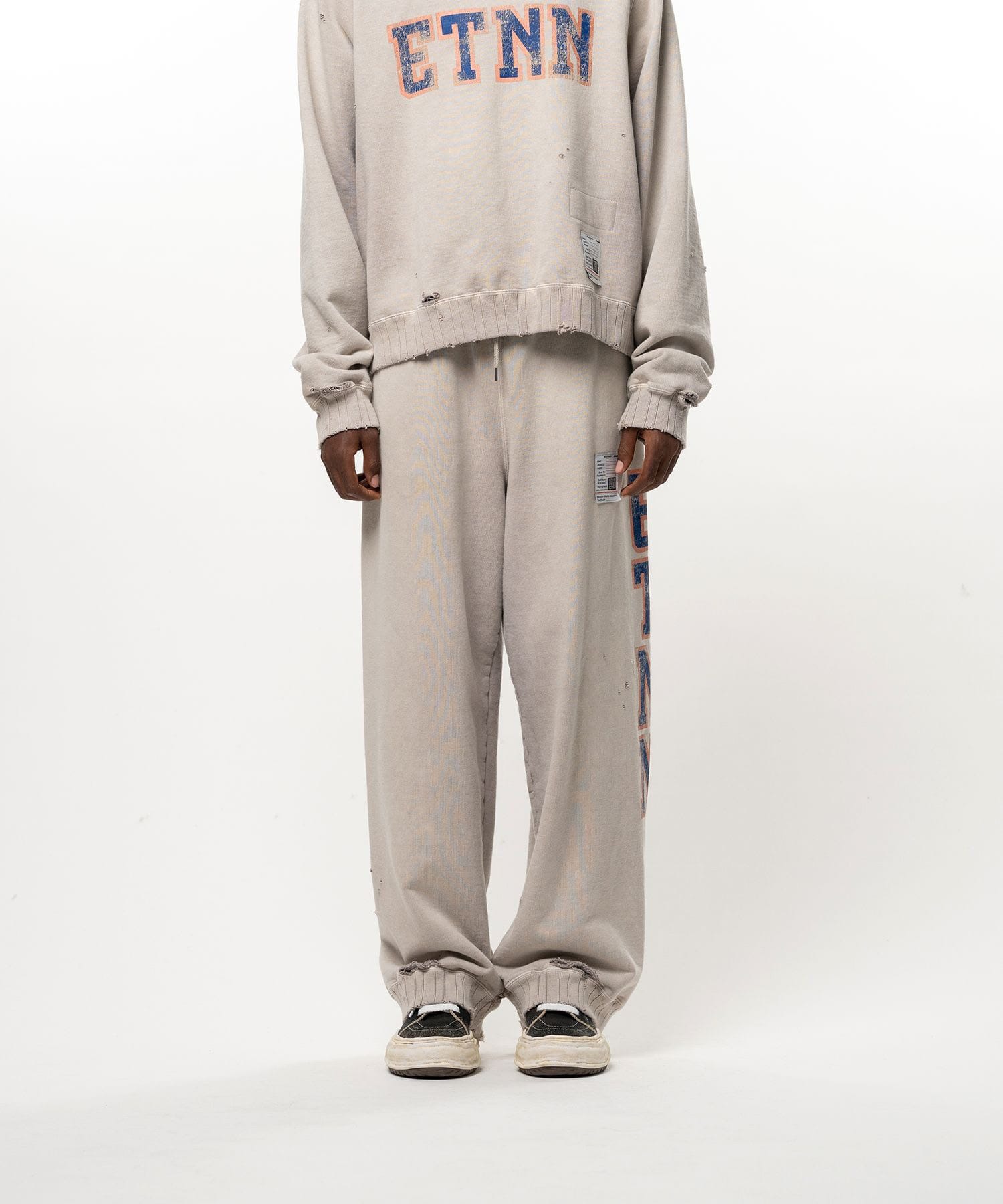 SUN FADED SWEAT PANTS Maison MIHARA YASUHIRO