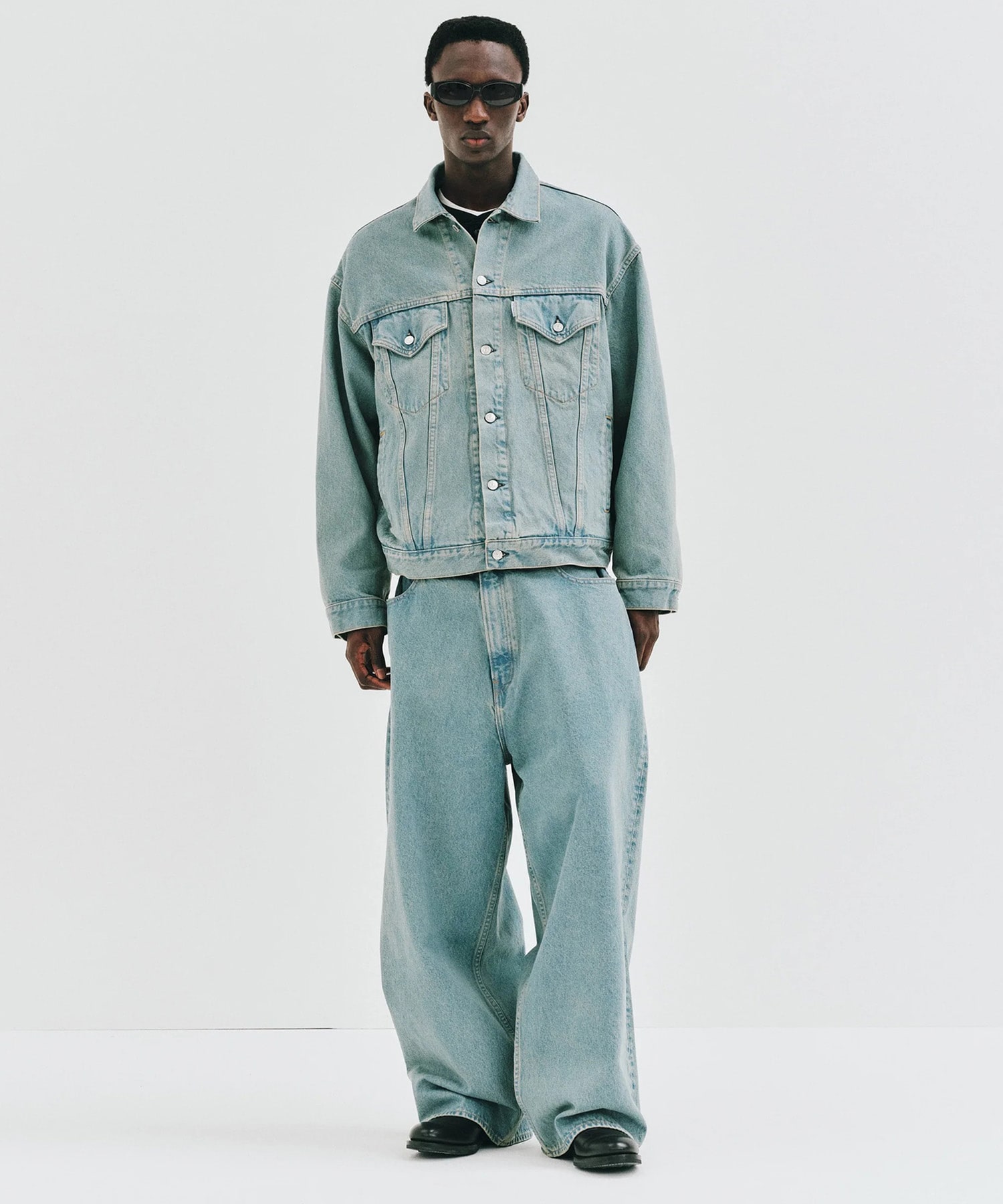 12.5oz Denim 5 Pocket Extra Baggy Pants COOTIE PRODUCTIONS