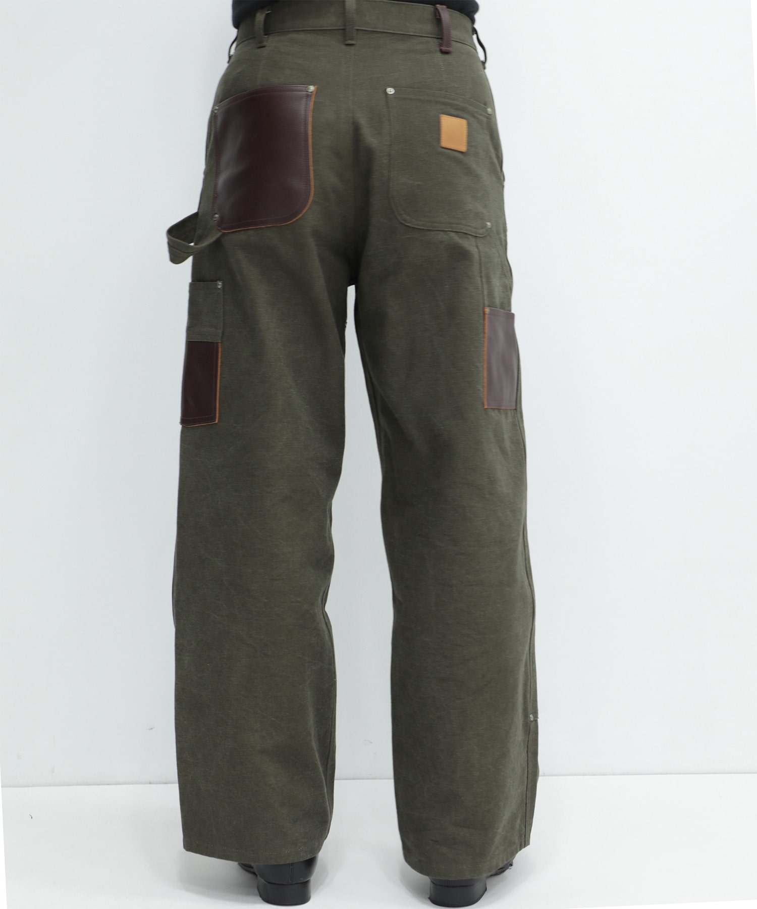 別注3D Cutting Painter Pants KHOKI