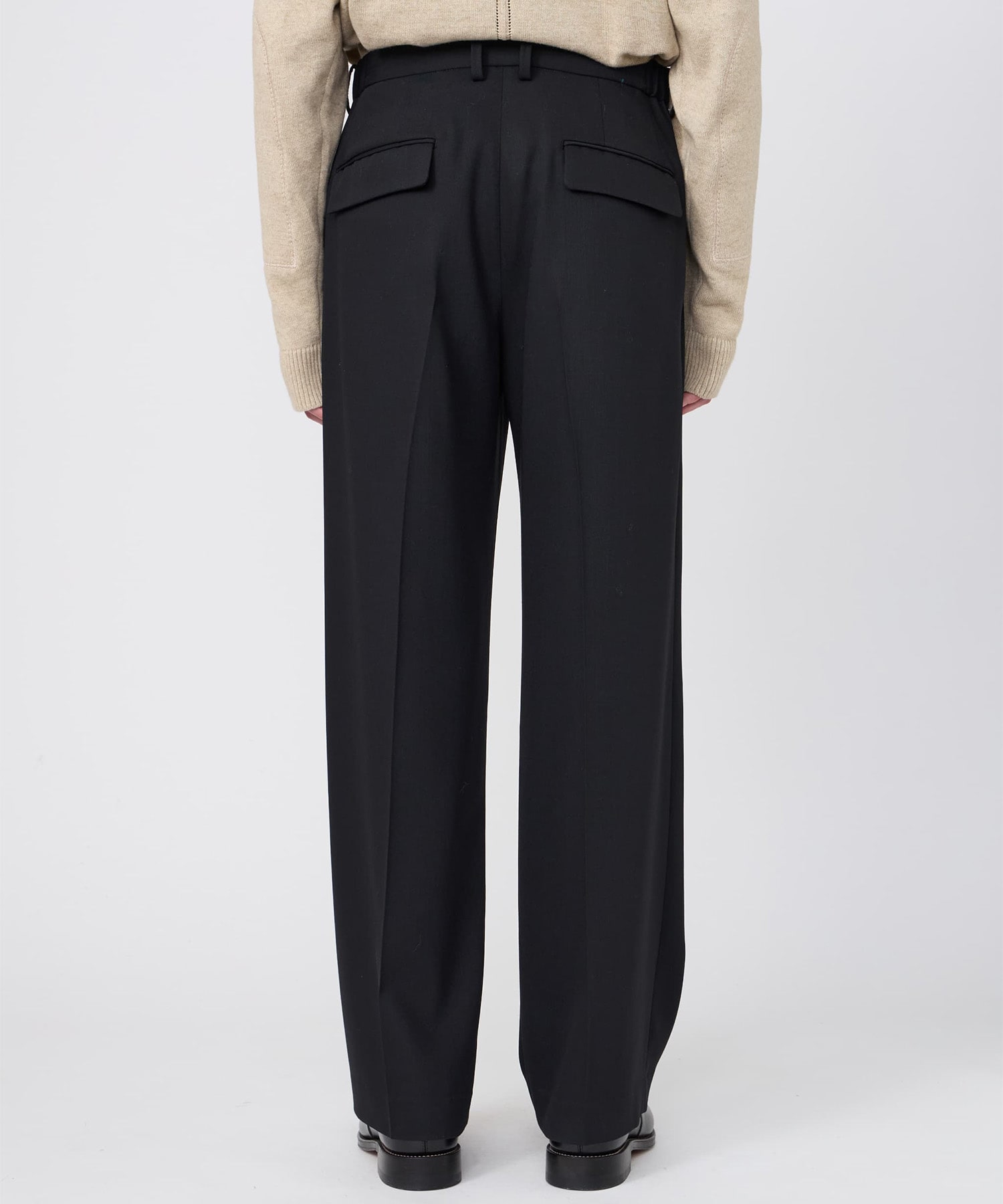 TWO-TUCKS WIDE TROUSERS IRENISA
