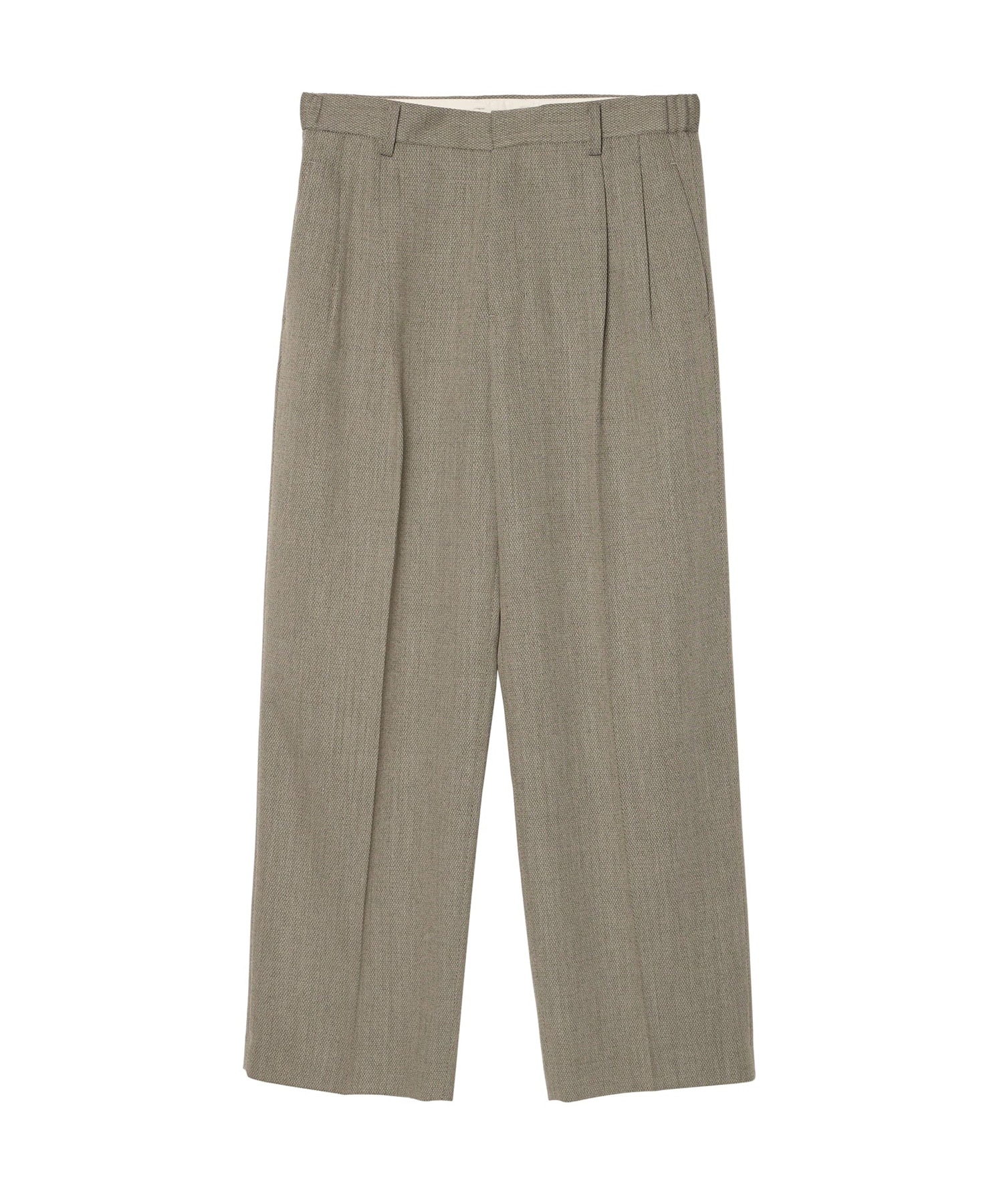 TWO-TUCKS WIDE TROUSERS IRENISA