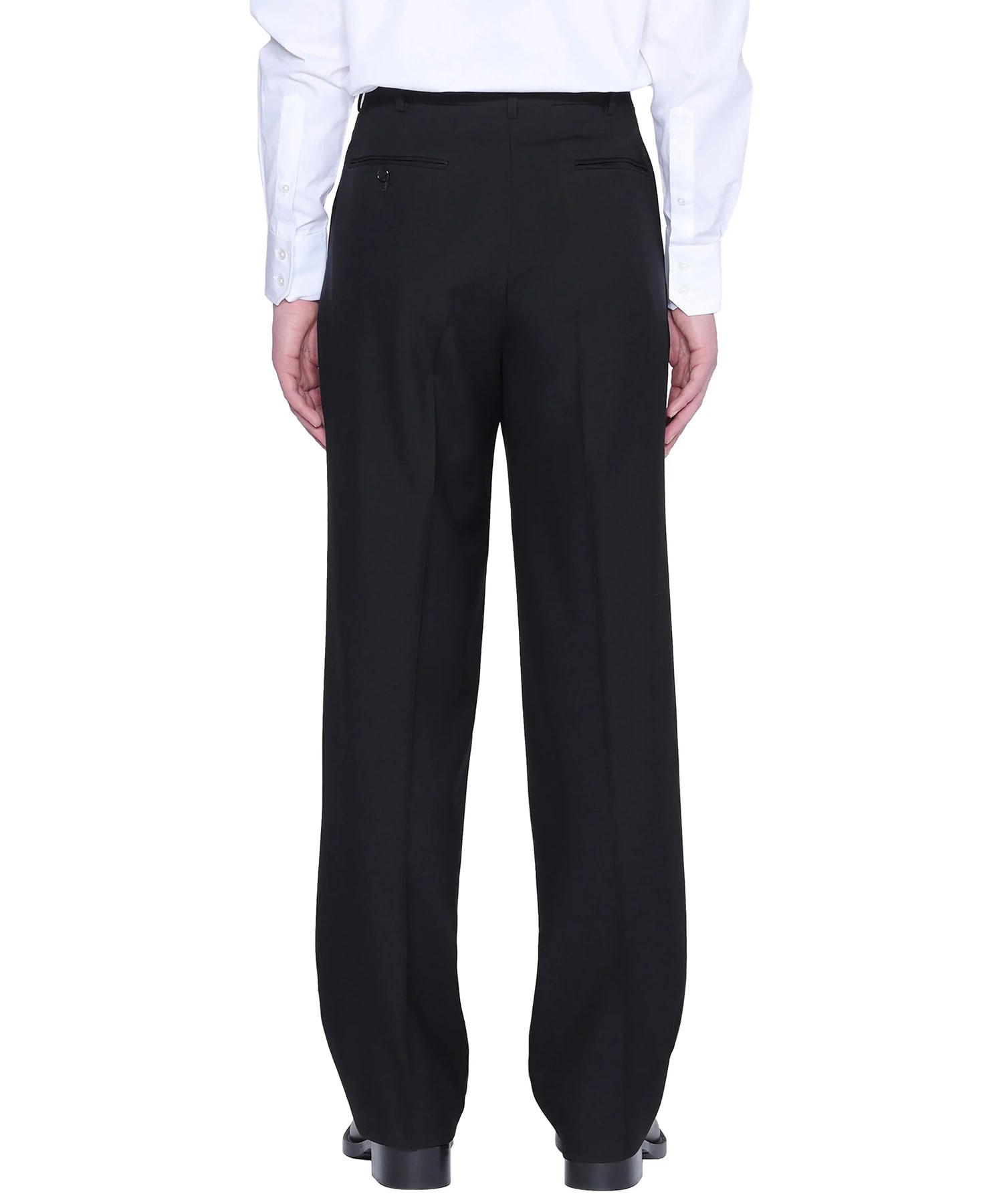 WOOL PLEATED TROUSERS JOHN LAWRENCE SULLIVAN