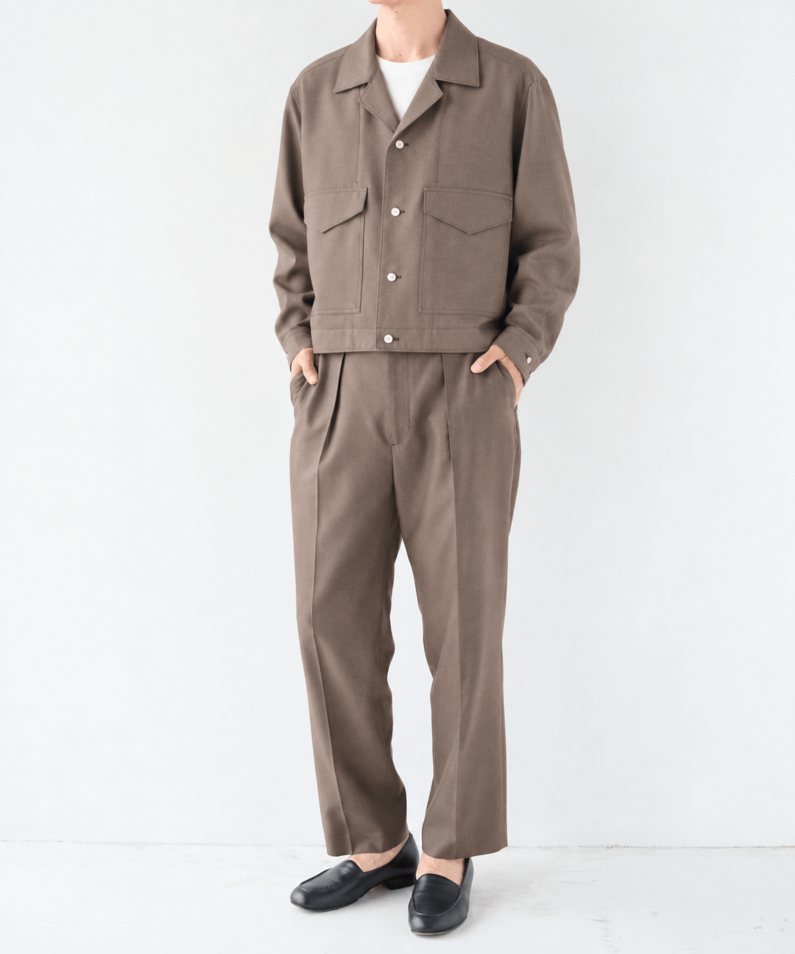 Woolycupra Pegtop Slacks STUDIOUS