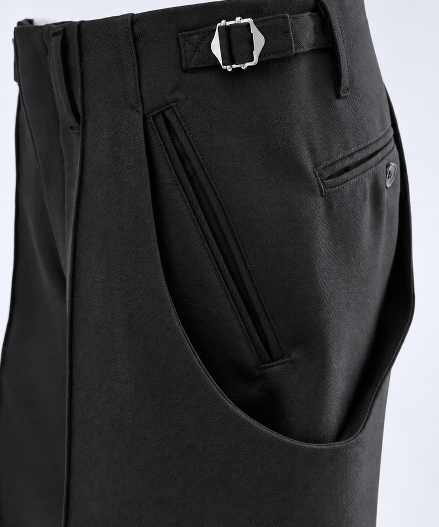 別注CURVED TROUSERS NVRFRGT