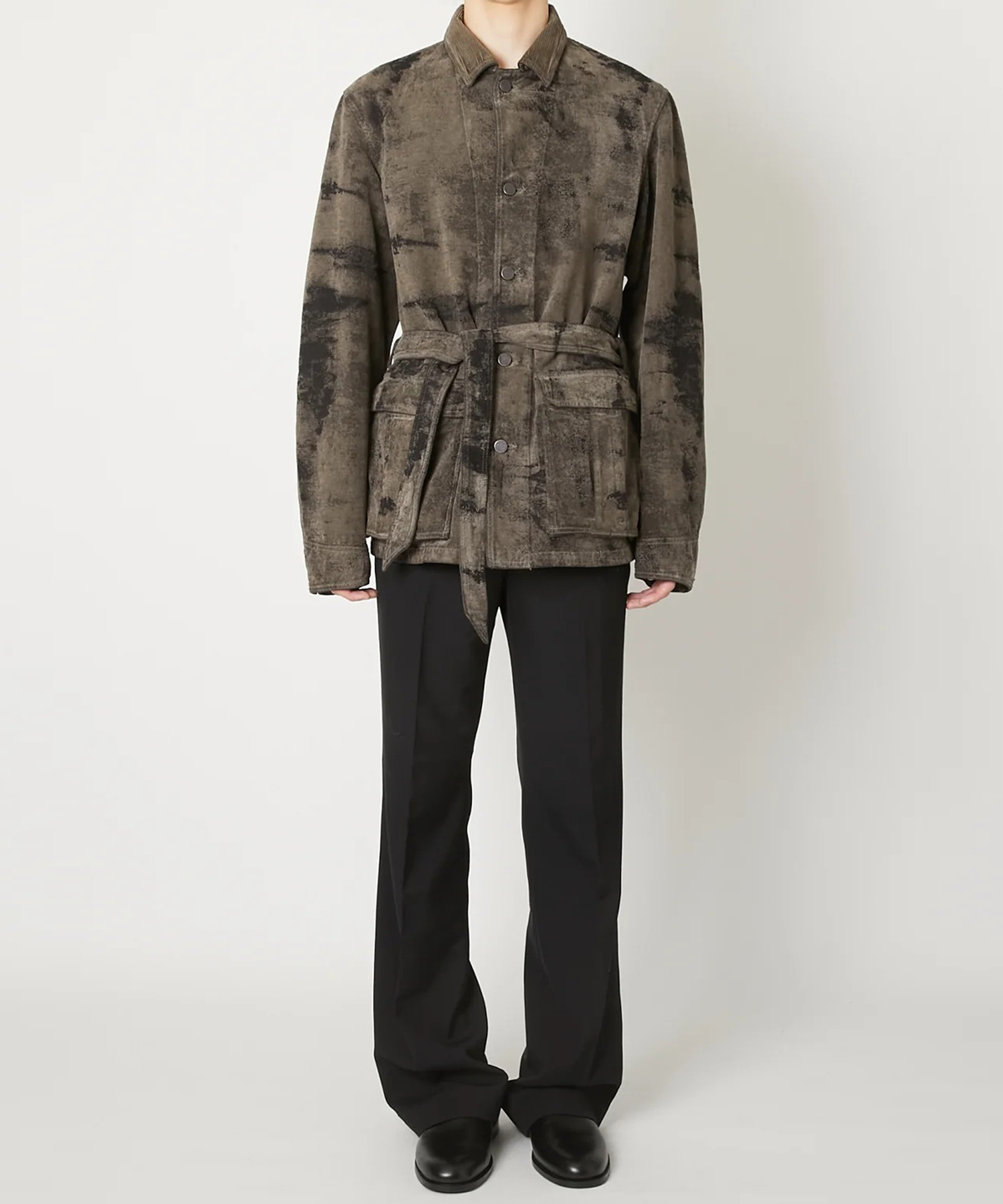 MOLE JACQUARD DENIM BLOUSON TAAKK