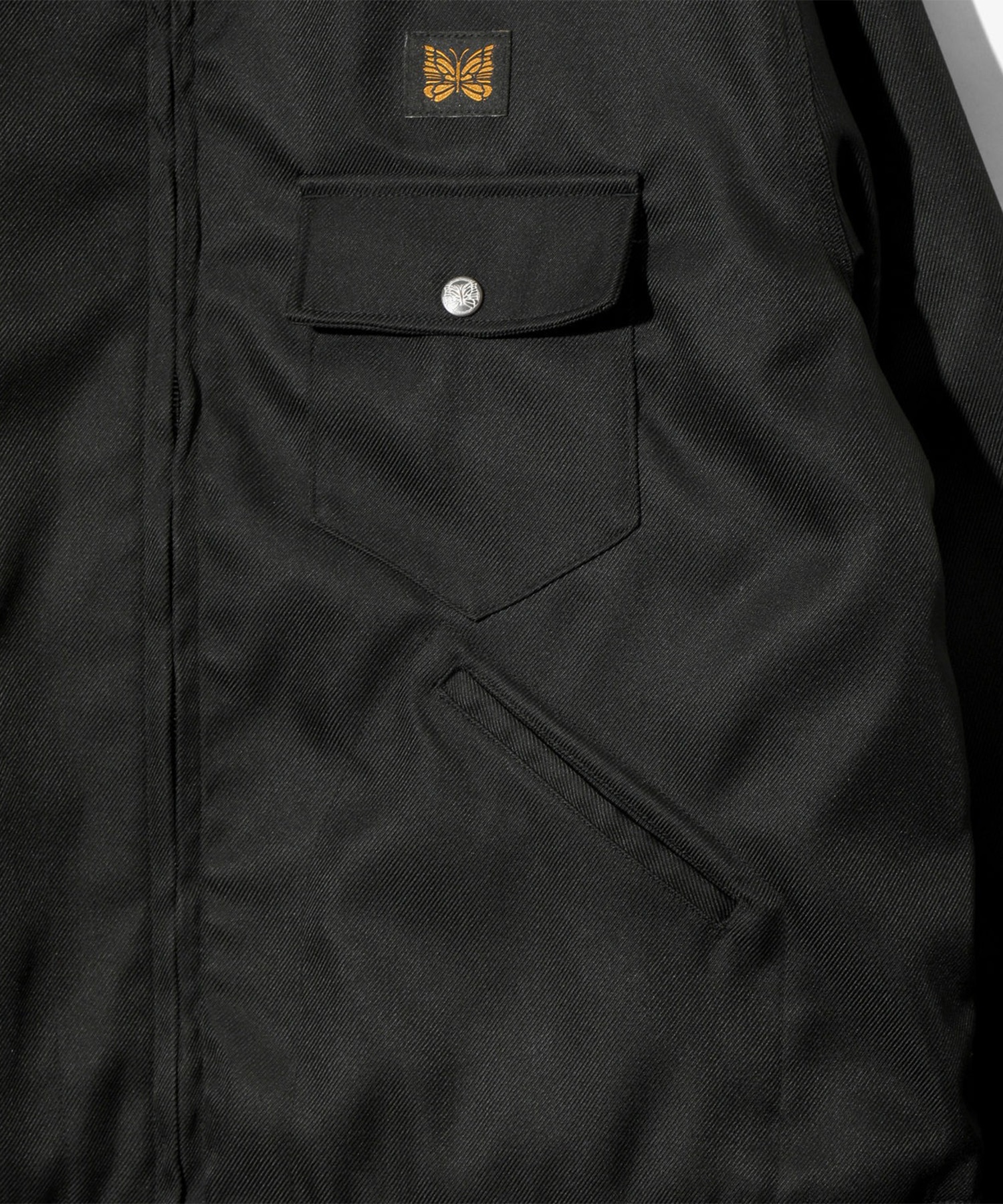 Reilroad Zip Jacket -Melange Double Cloth NEEDLES