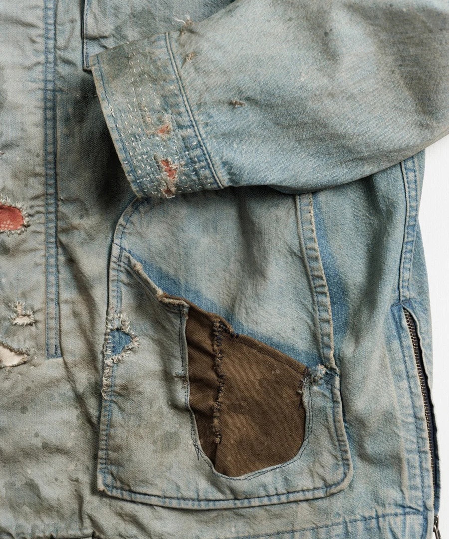 REMAKED DENIM WORK JACKET ANACHRONORM
