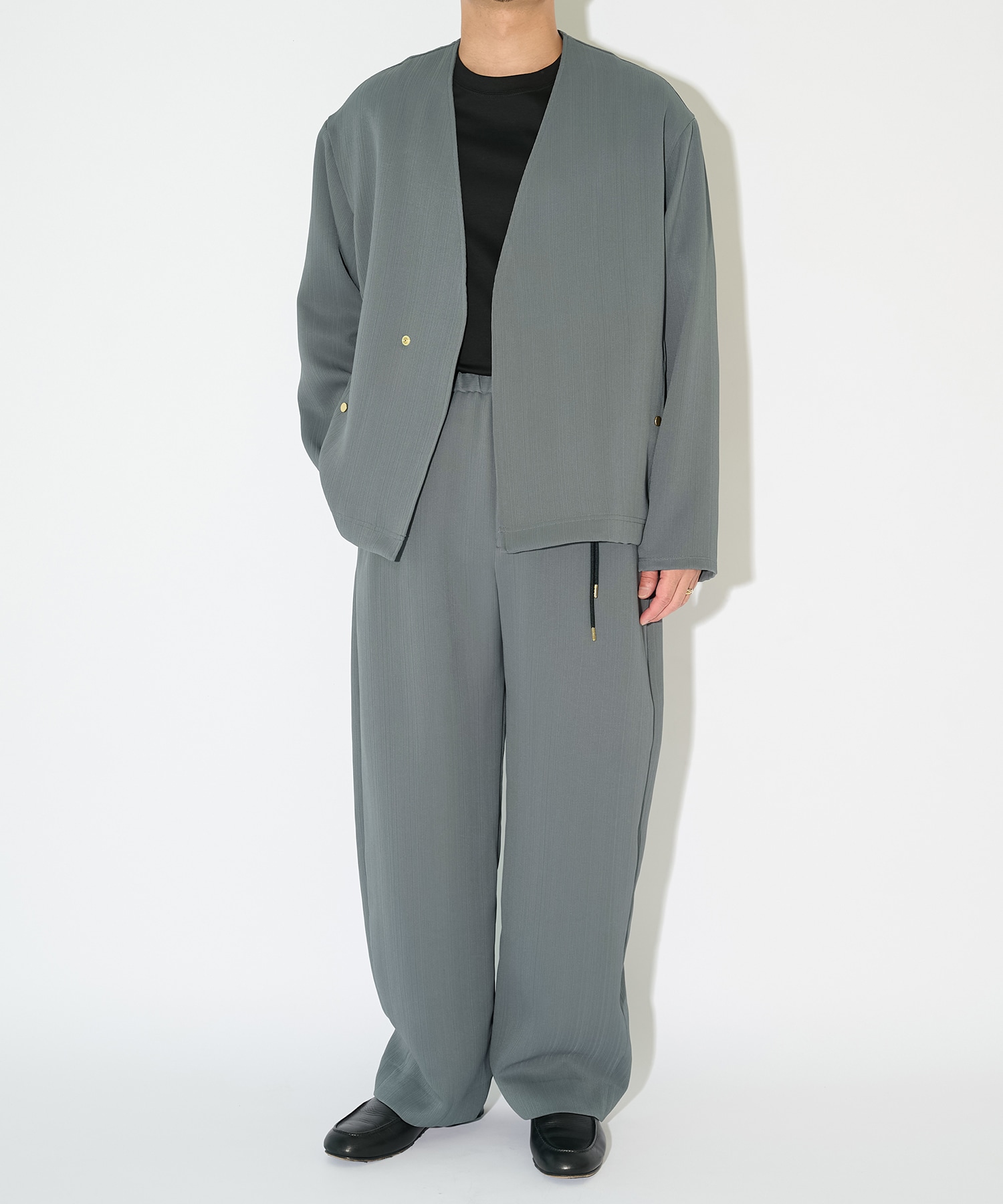 別注 Cord pique Relaxed Jacket CULLNI
