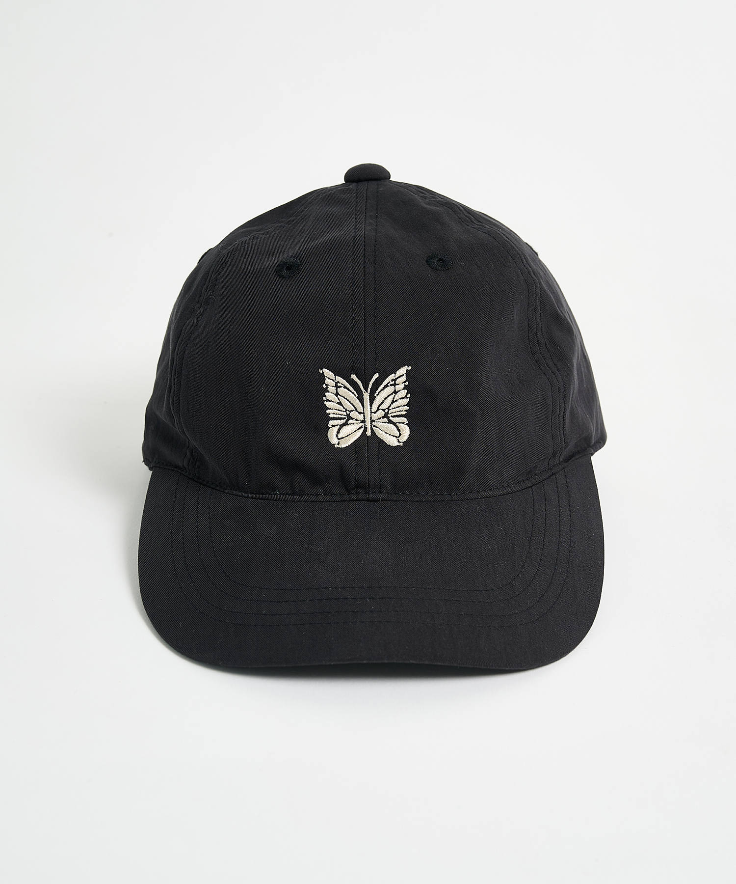 別注 Nylon Cap - Papillon Embroidery IVORY NEEDLES