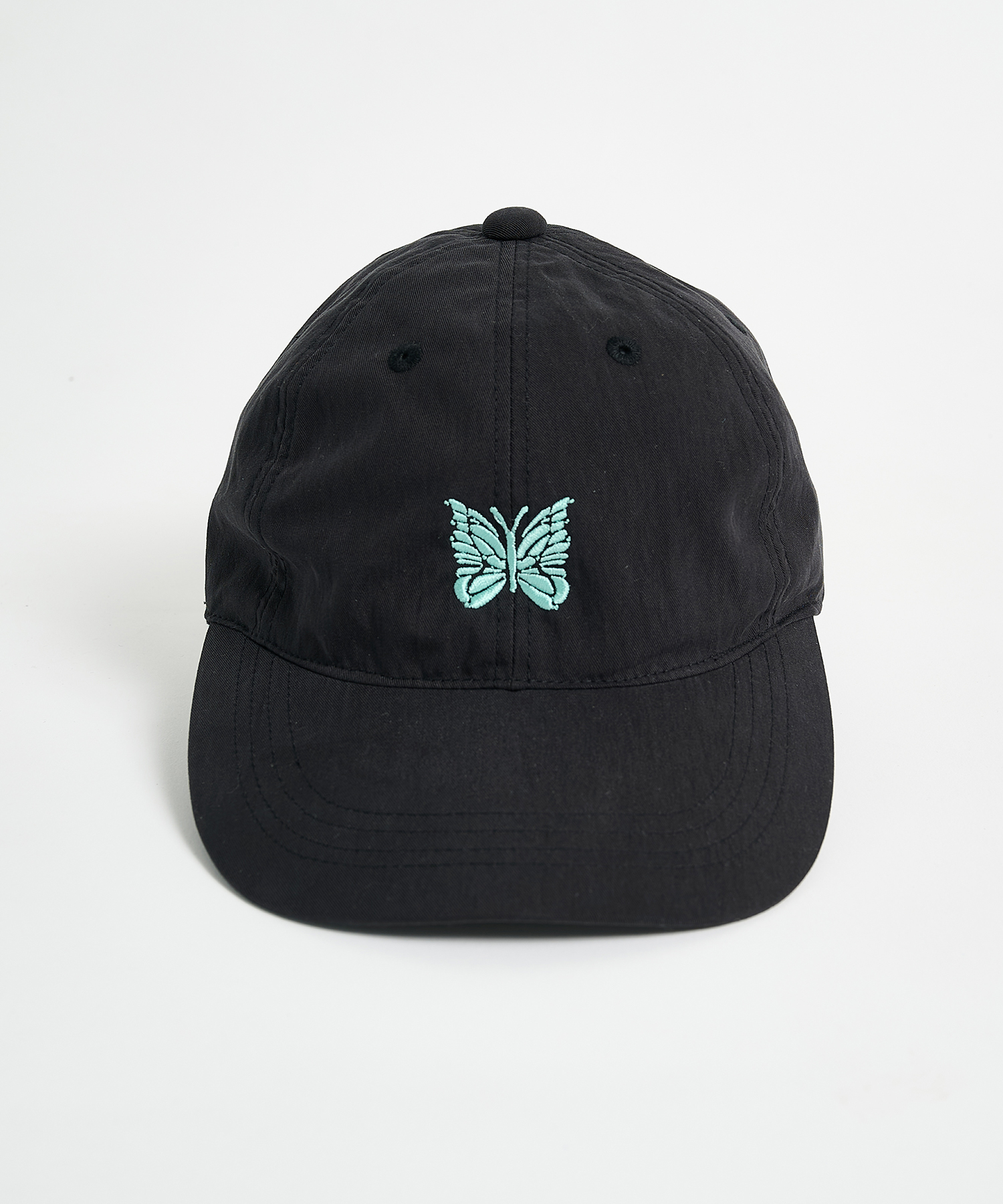 別注 Nylon Cap - Papillon Embroidery MINT NEEDLES