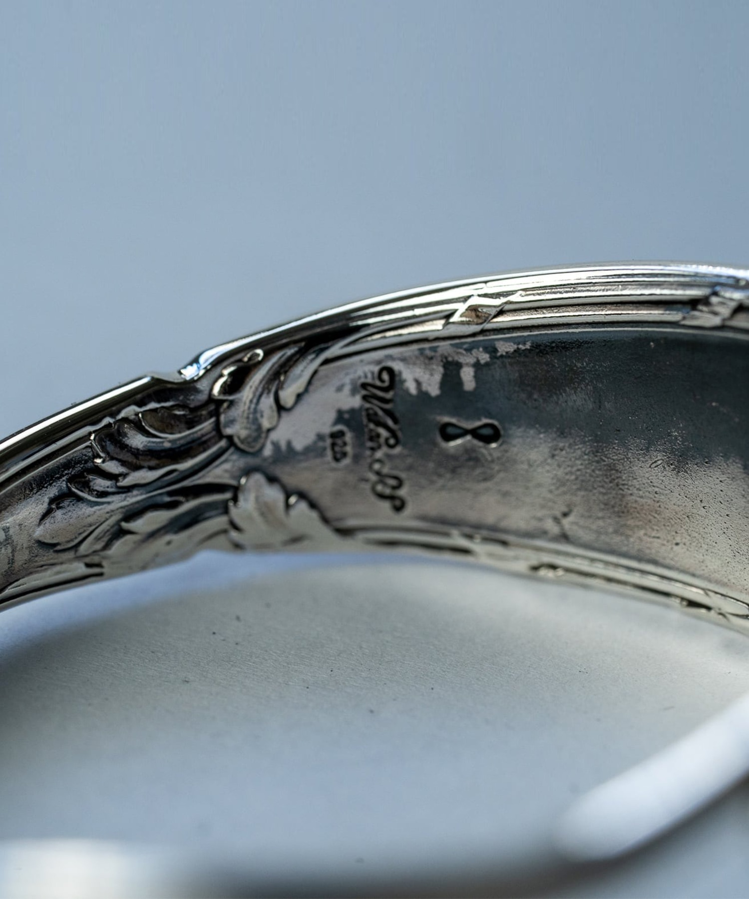 BN-032 Antique fork bangle WAKAN SILVER SMITH