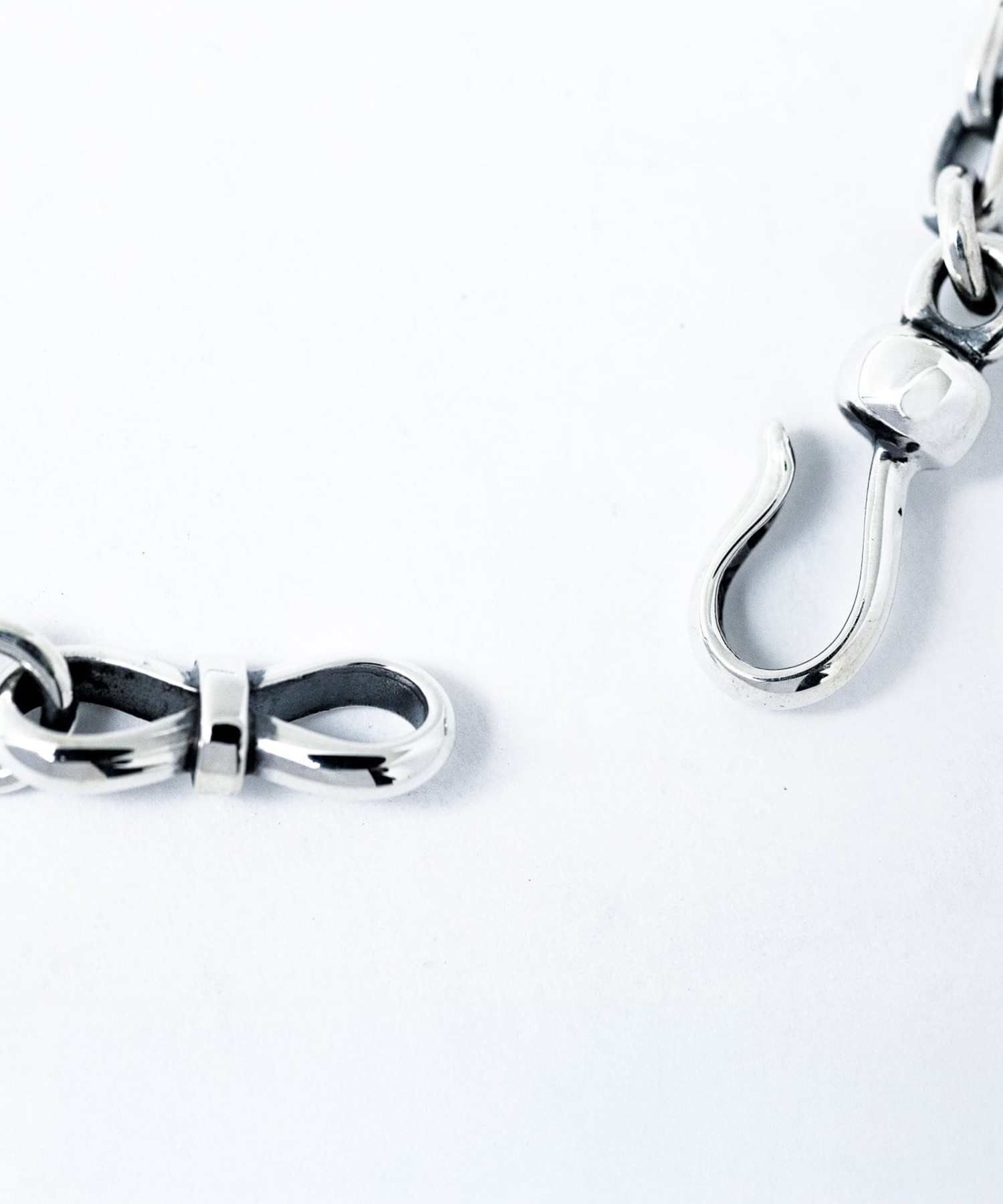 BN-062 Mebiusu hook bracelet (SS) WAKAN SILVER SMITH
