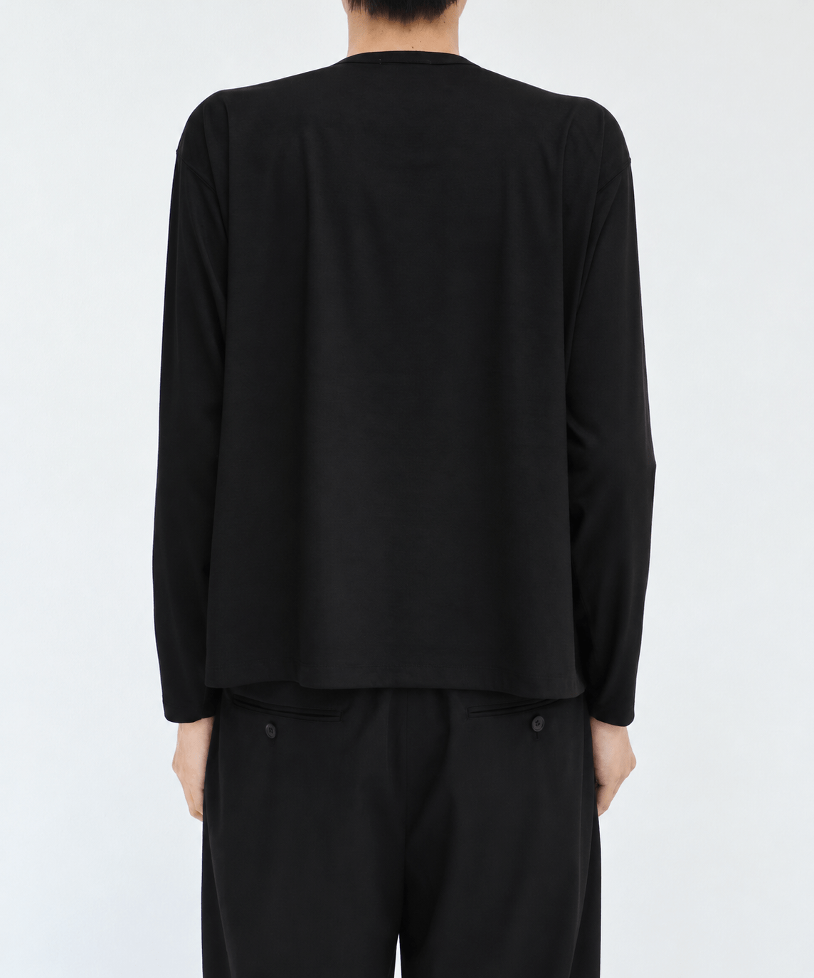 Micro Suede Henley neck STUDIOUS