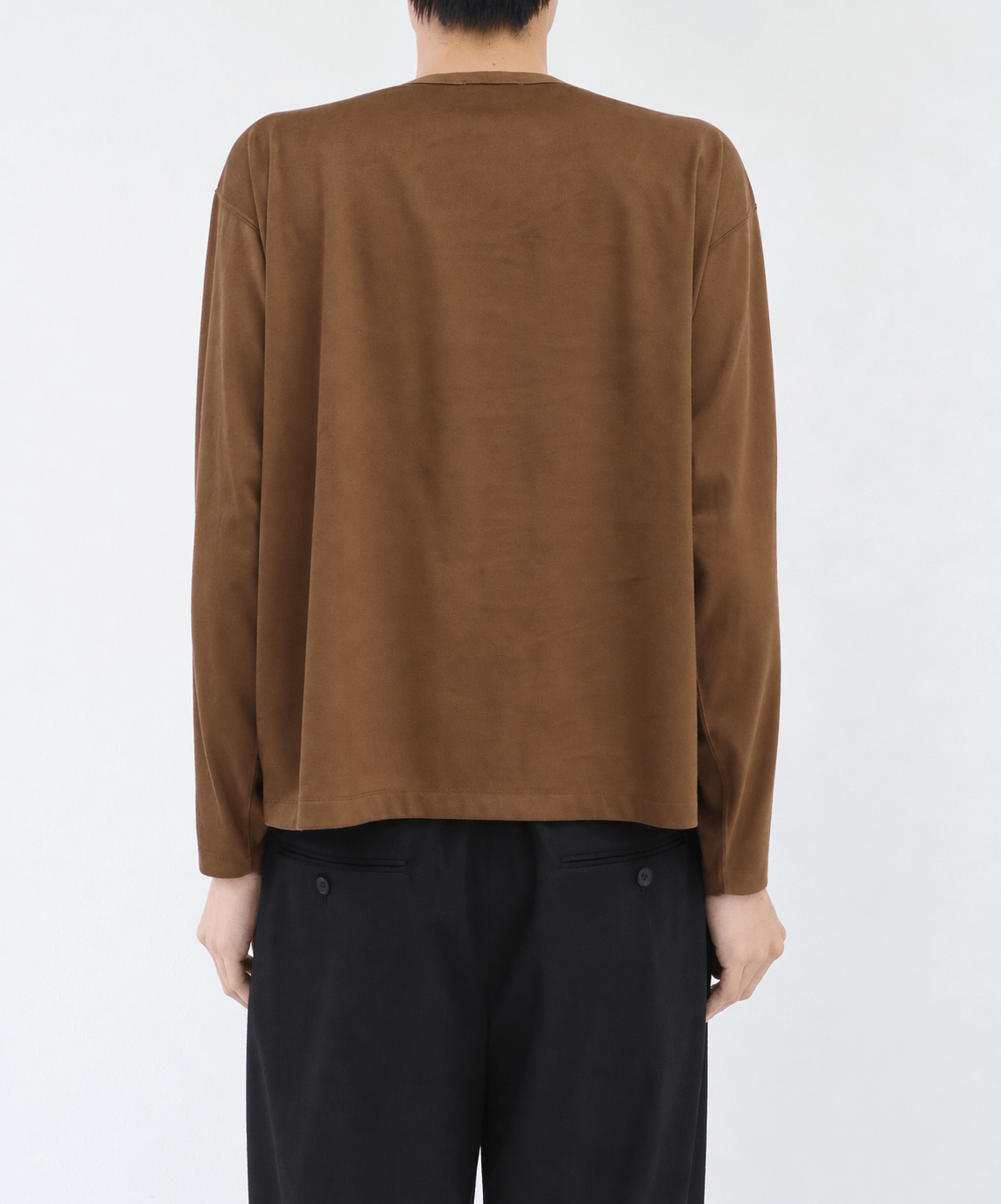 Micro Suede Henley neck STUDIOUS