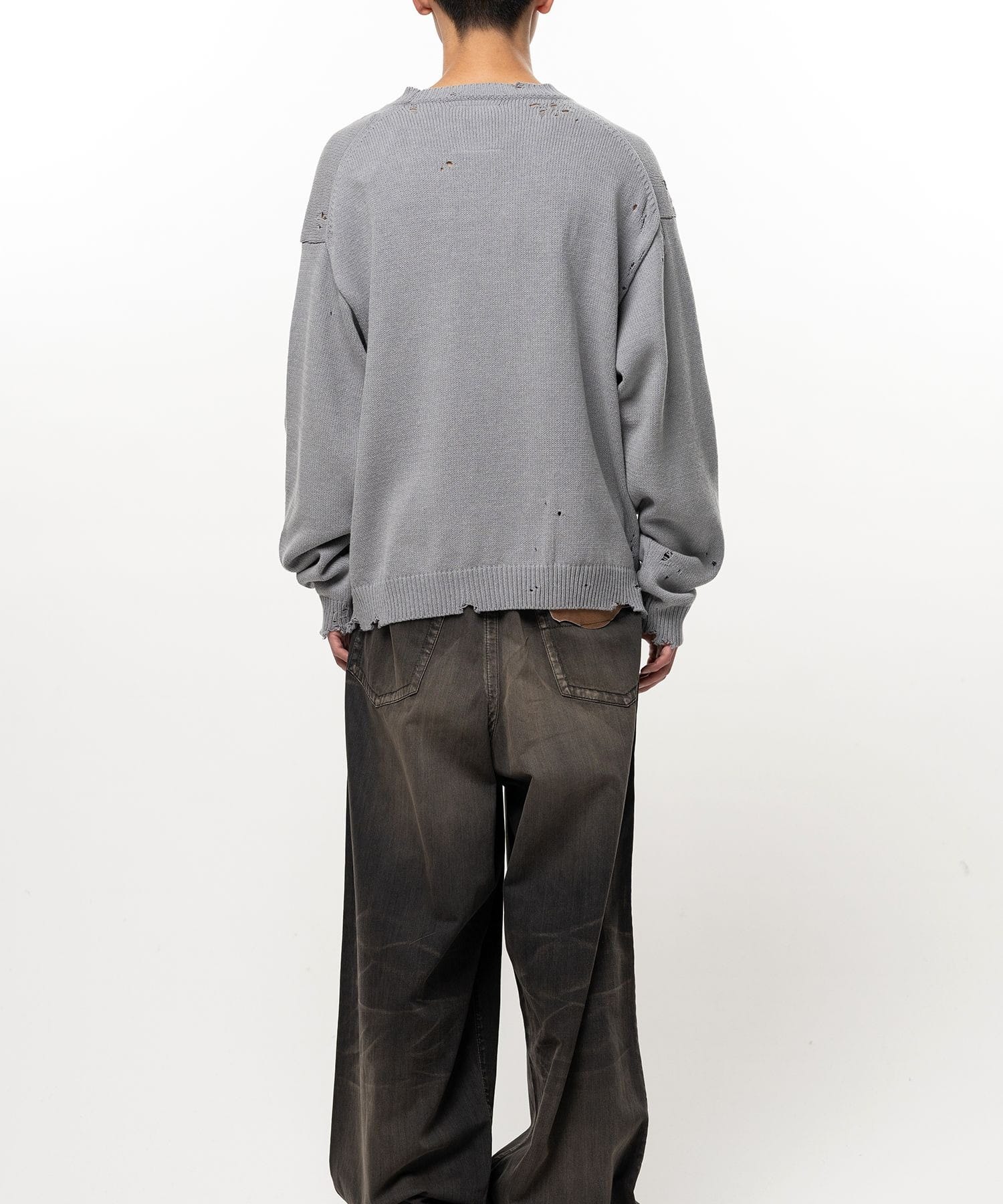 LETTERED KNIT PULLOVER Maison MIHARA YASUHIRO