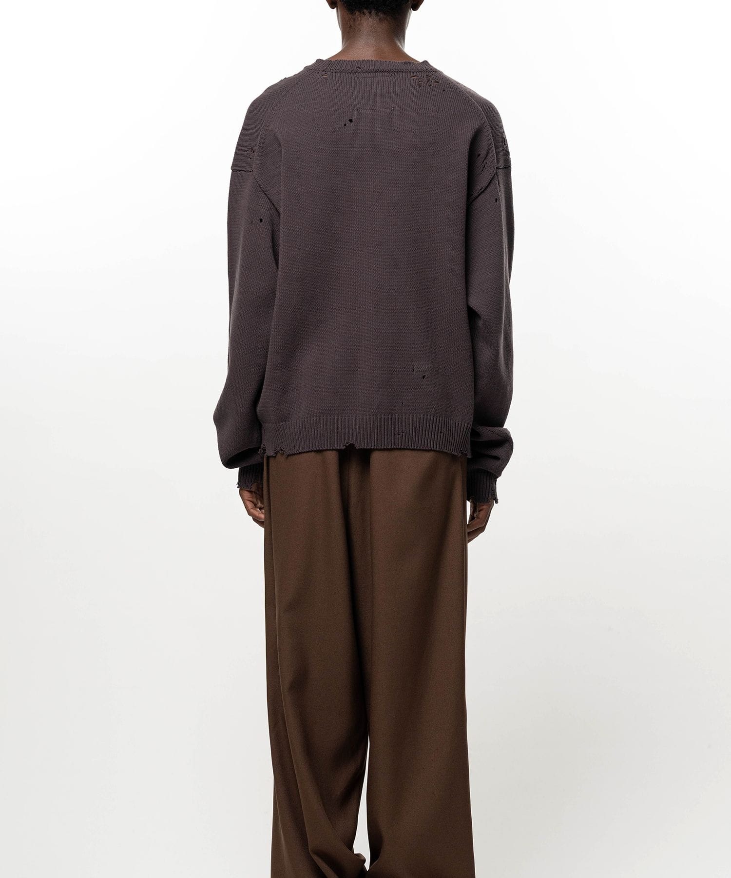 LETTERED KNIT PULLOVER Maison MIHARA YASUHIRO