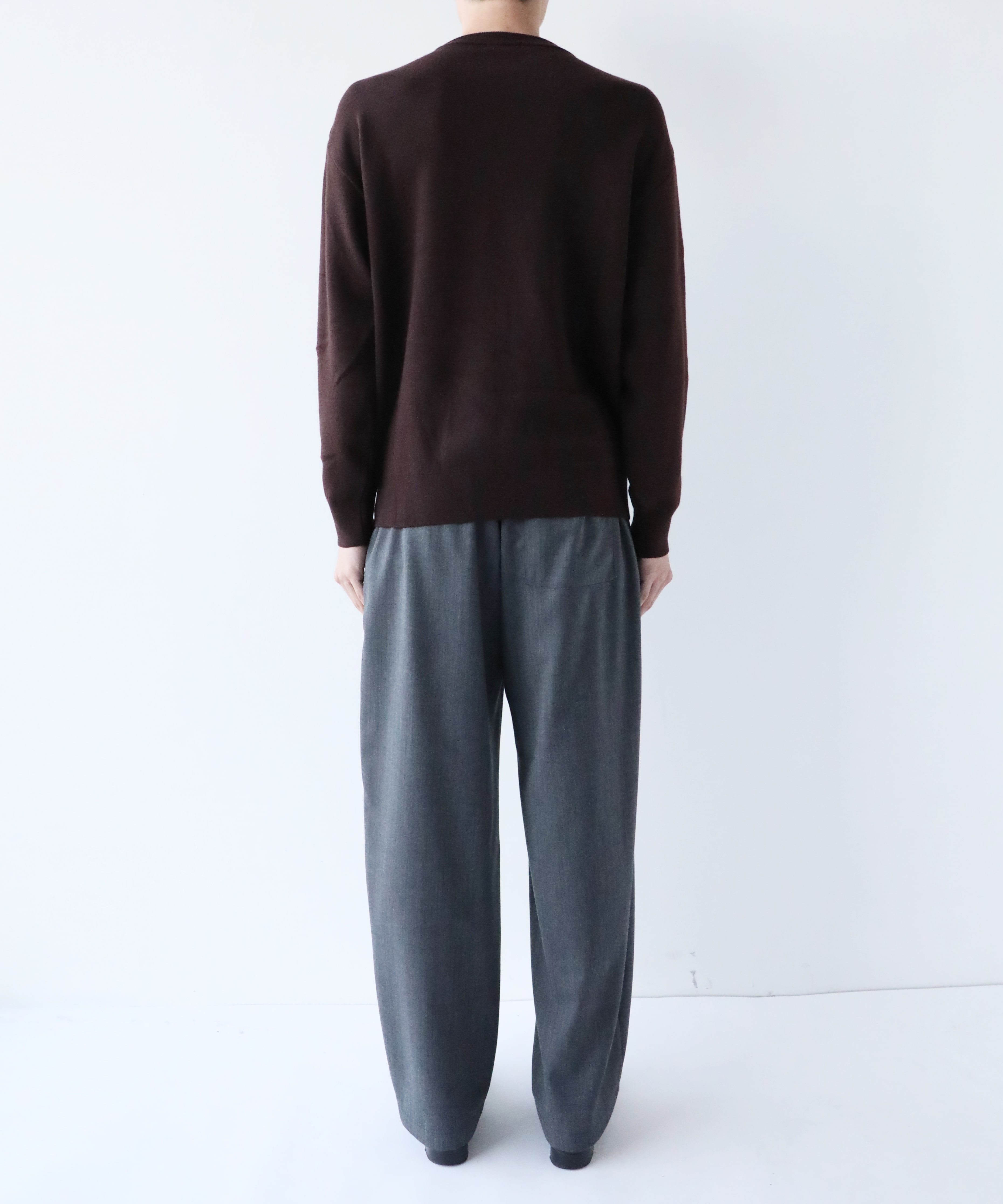 CASHMERE WOOL CREWNECK KNIT STUDIOUS