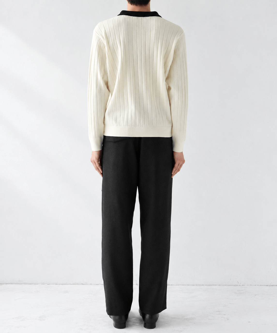 別注　Wide Rib SkipperCollar Knit Pullover CULLNI